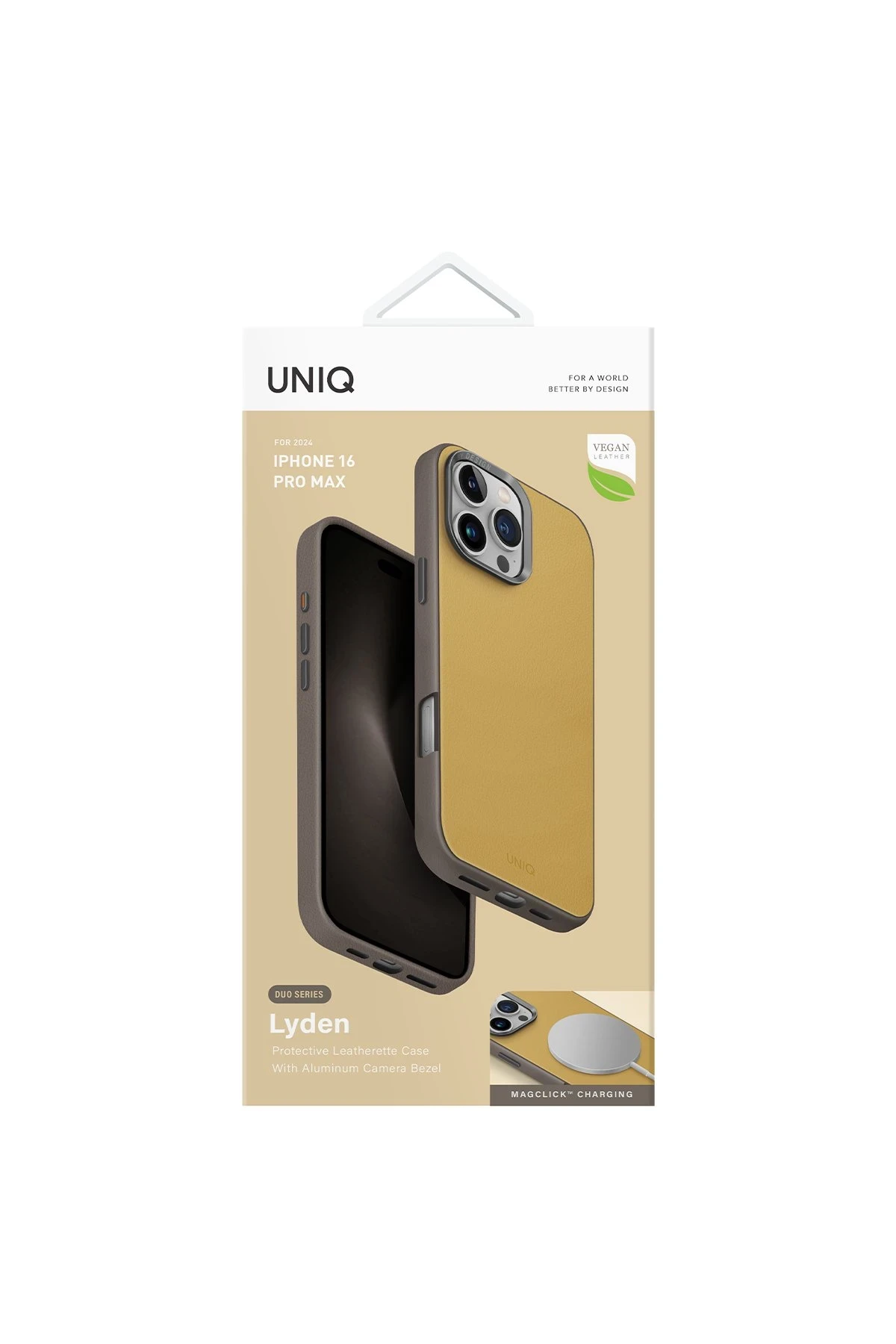 Uniq iPhone 16 Pro Lyden DS Magsafe Kapak