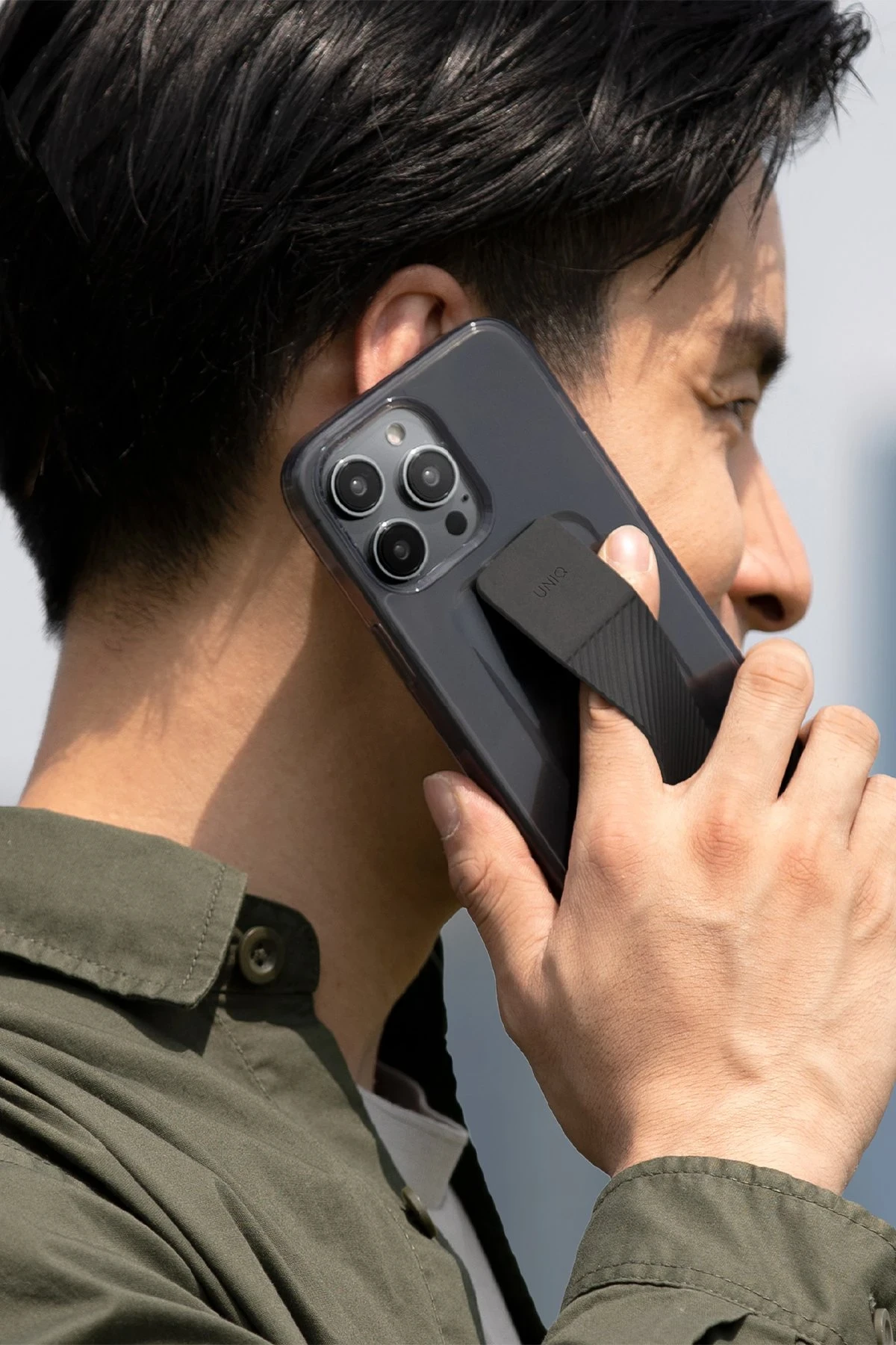Uniq iPhone 15 Pro Max Heldro Mount Standlı Kapak