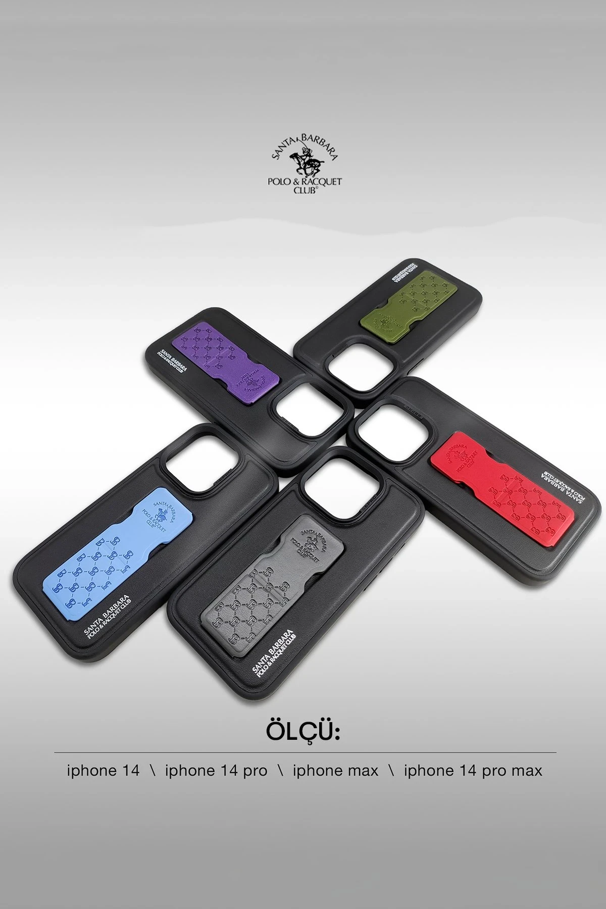 Santa Barbara Polo Racquet Club iPhone 14 Parker Stand Kapak