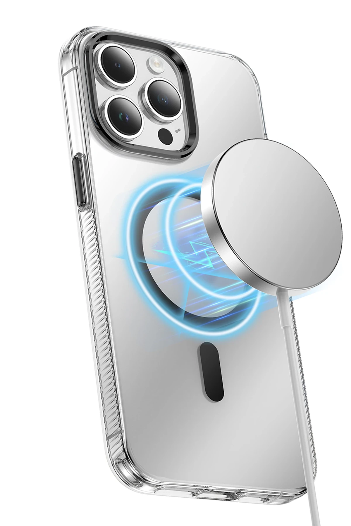 Keephone iPhone 15 Pro Max Dazzle Pro Matte Magsafe Kılıf