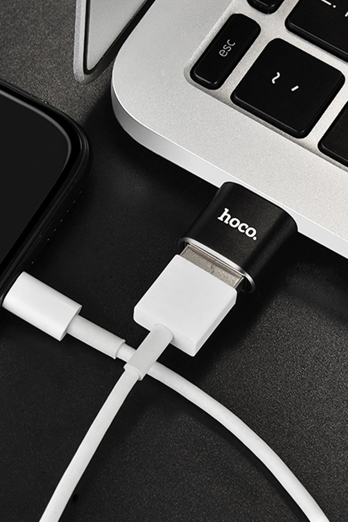 Hoco. UA5 Tak Çalıştır Type-C to USB Dönüştürücü