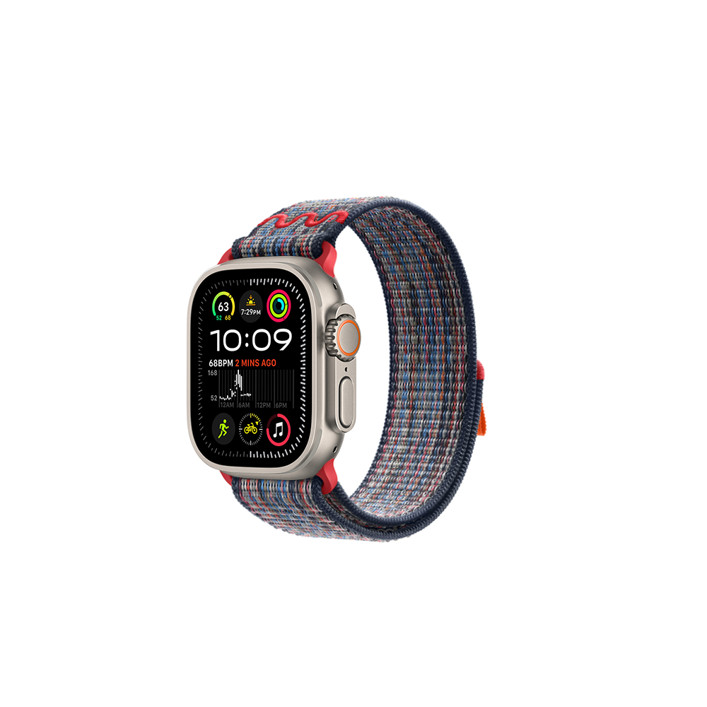Apple Watch Ultra 49mm KRD-91 Hasır Kordon Strap Kayış
