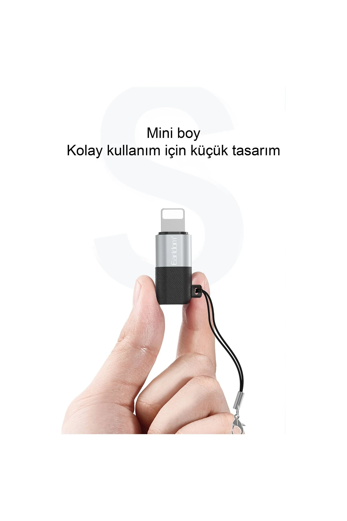 Earldom TC17 Tak Çalıştır Lightning to Type-C Dönüştürücü