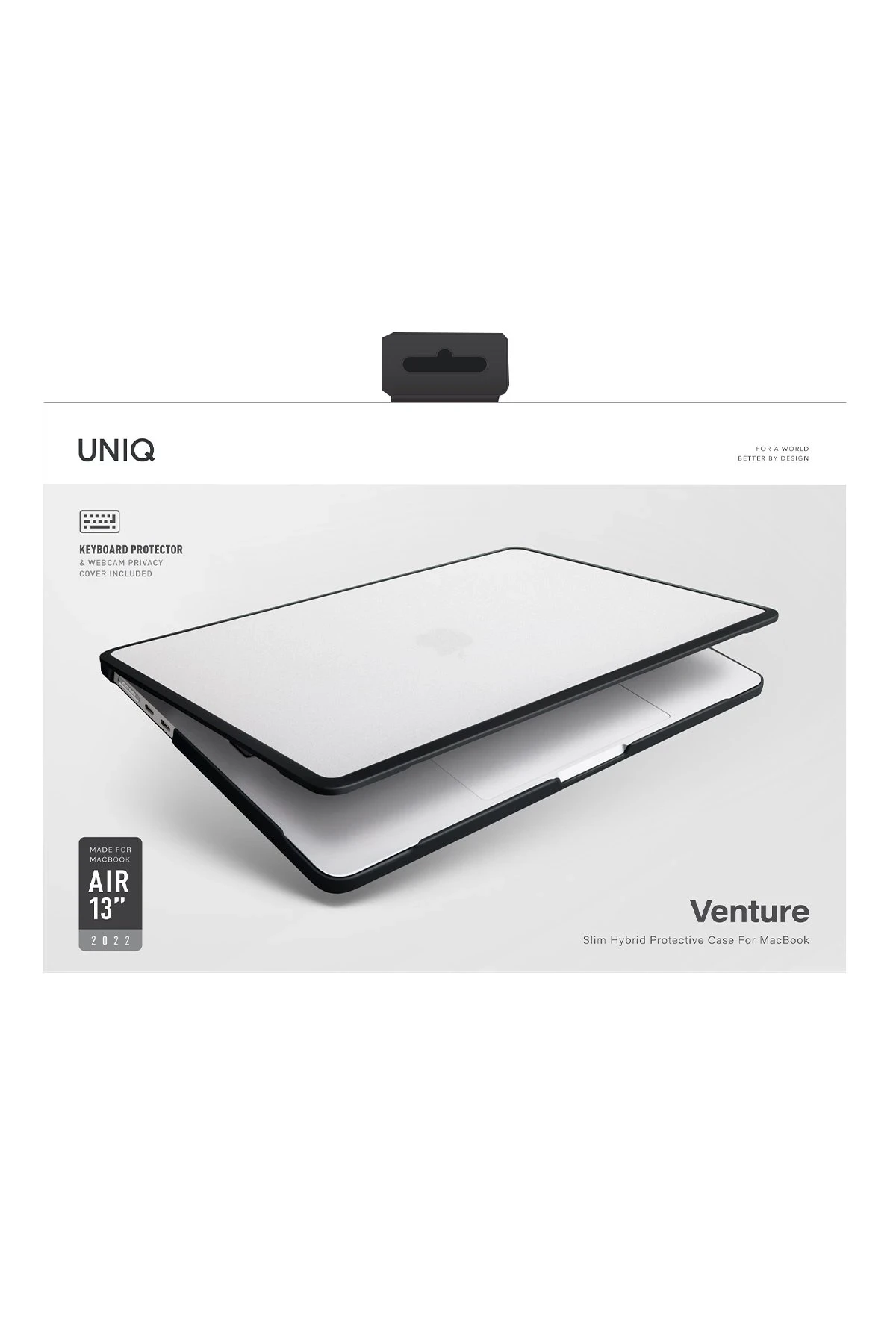 Uniq Macbook Air 13 (2022) Venture Hybrid Macbook Kapak