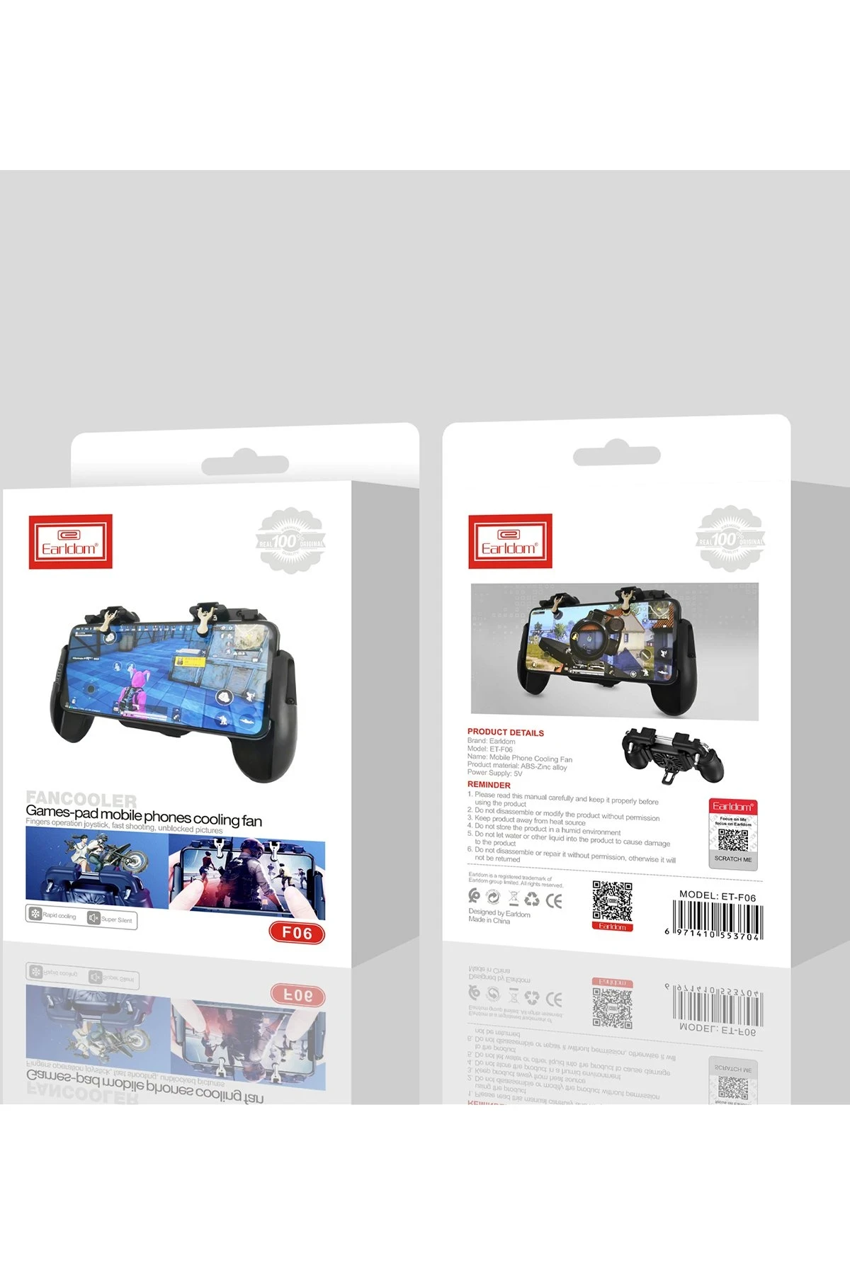 Earldom F06 Radyatör Soğutuculu Joystick Yapılı Oyun Tuşu