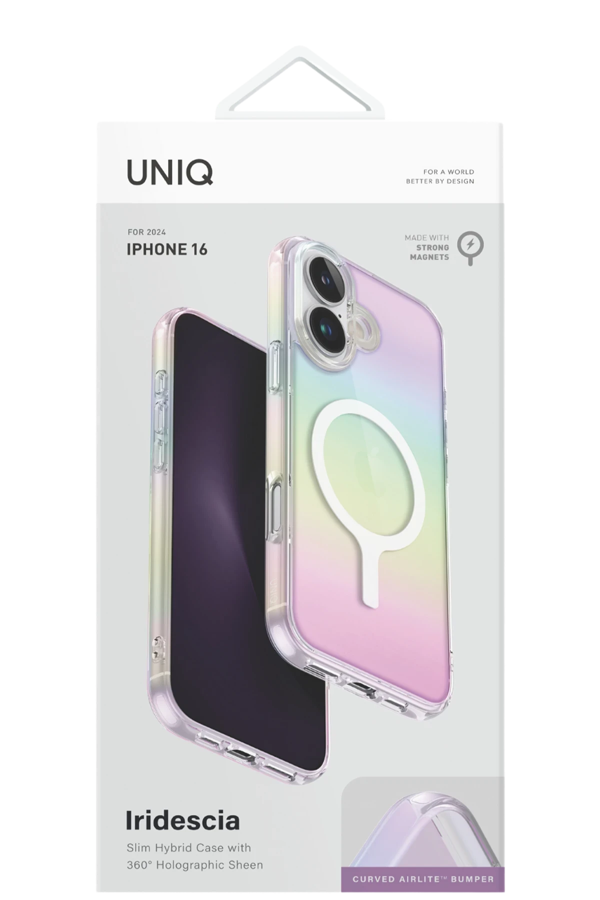 Uniq Apple iPhone 16 Plus Iridescia Magsafe Kapak