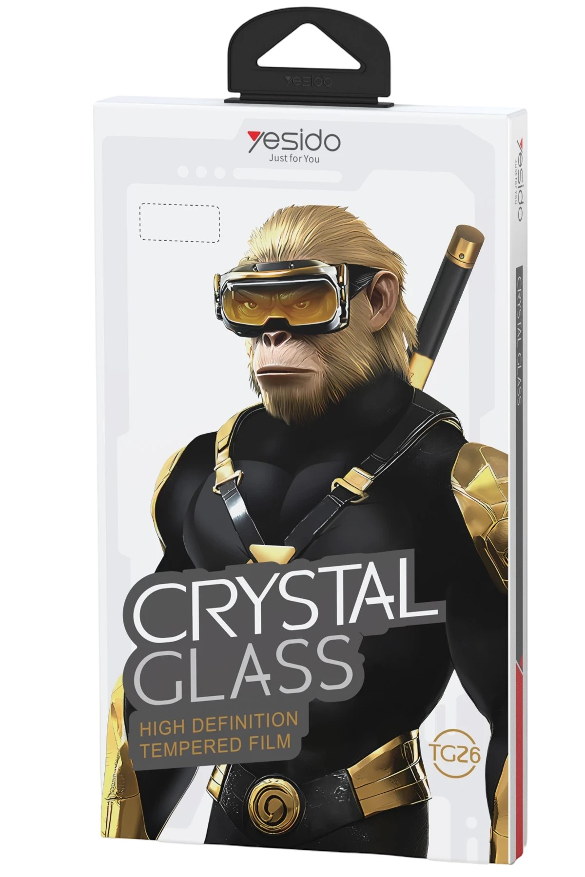 Yesido Apple iPhone 17 Pro Max TG26 Ultra Clear HD Cam Ekran Koruyucu