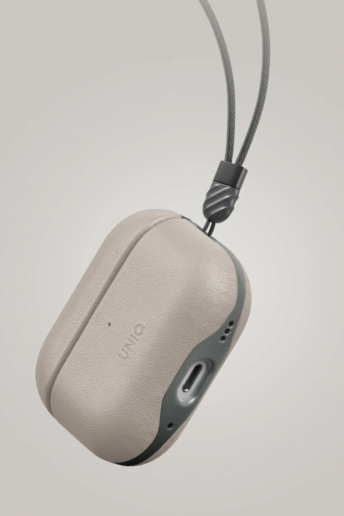 Uniq Airpods Pro 2 (2.nesil) Lyden DS Deri Kılıf