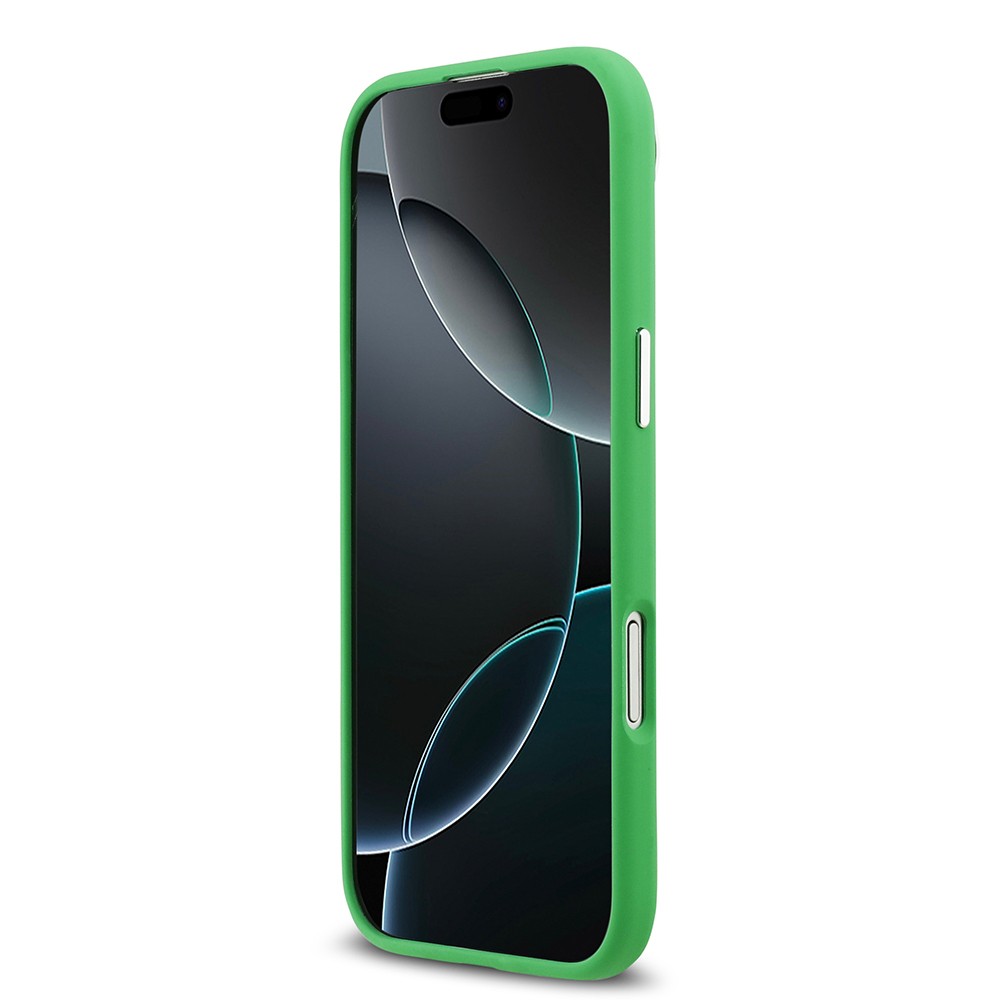 Apple iPhone 17 Air Kılıf Lacoste Orjinal Lisanslı M-safe Şarj Özellikli İkonik Logolu Metal Kamera Çerçeveli Silikon Kapak