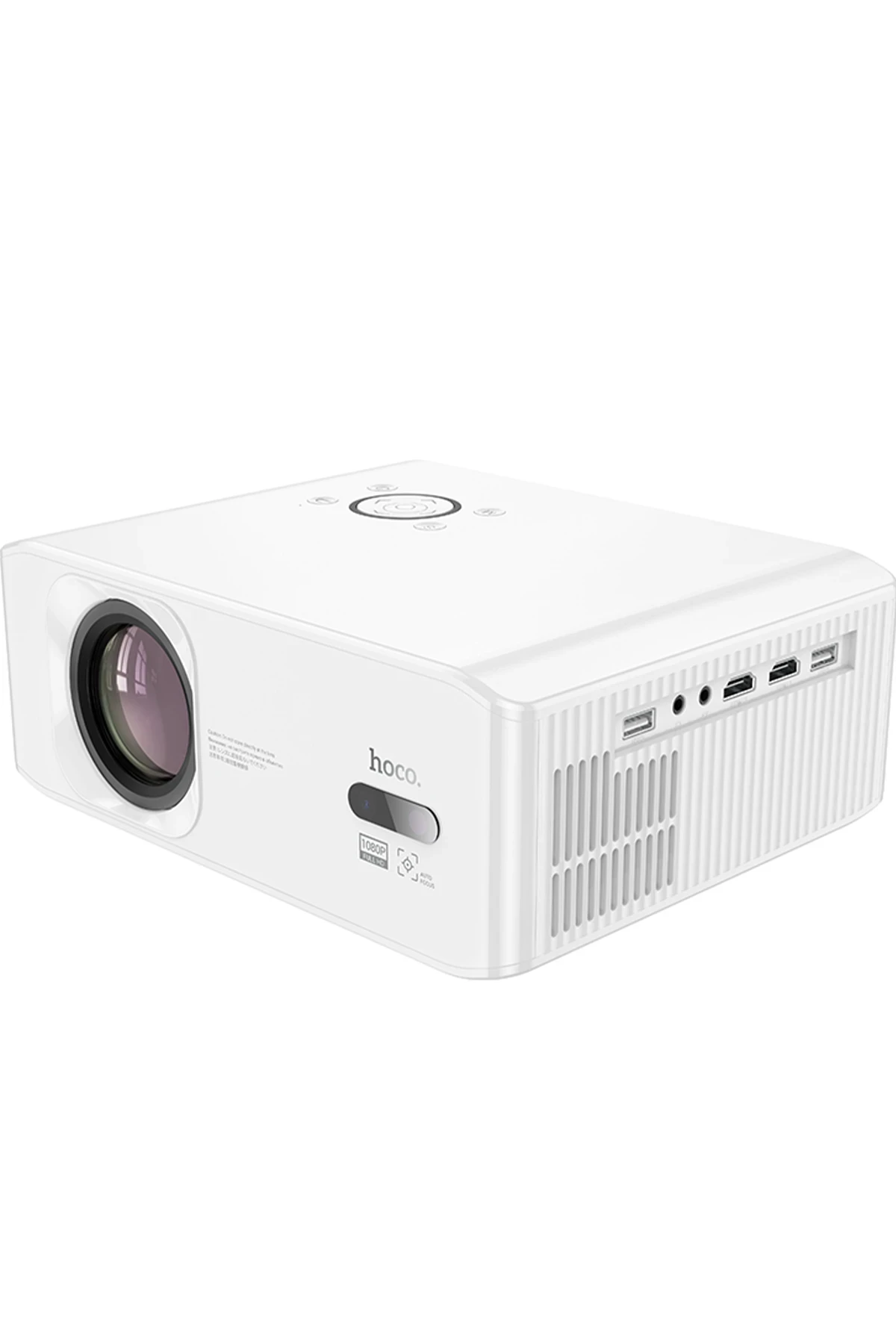 Hoco. DT3 Smart Elektrik Otomatik Odaklanma Özellikli 1080P Android Wifi Kablolu Projeksiyon Cihazı