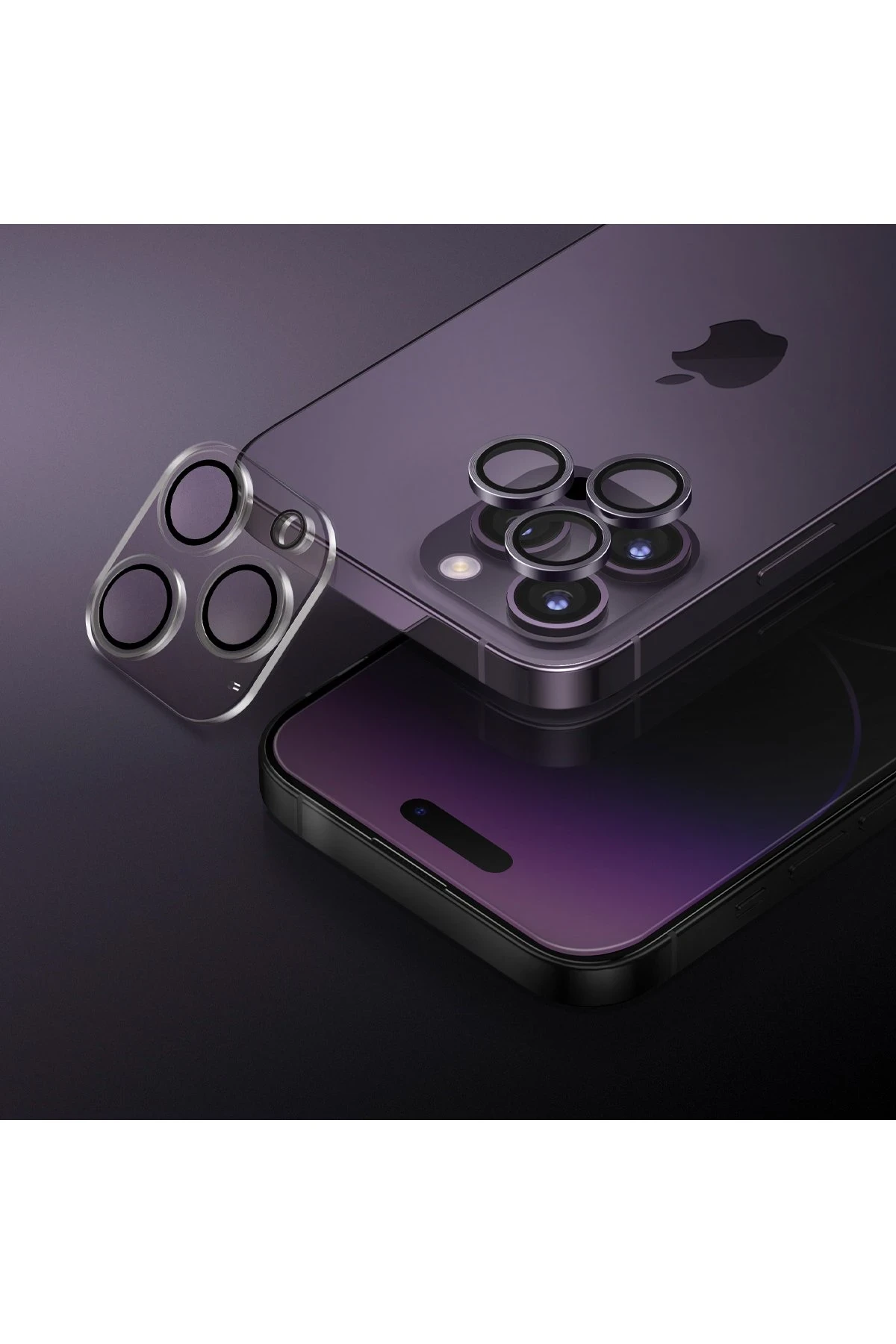 Uniq iPhone 15 Plus Optix Kamera Lens Koruyucu