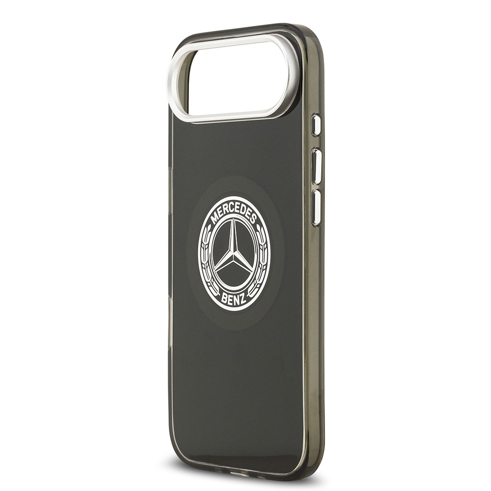 Apple iPhone 17 Air Kılıf Mercedes Benz Orjinal Lisanslı M-safe Şarj Özellikli Çift Katmanlı PC Nostaljik Yıldız Dizayn Kapak