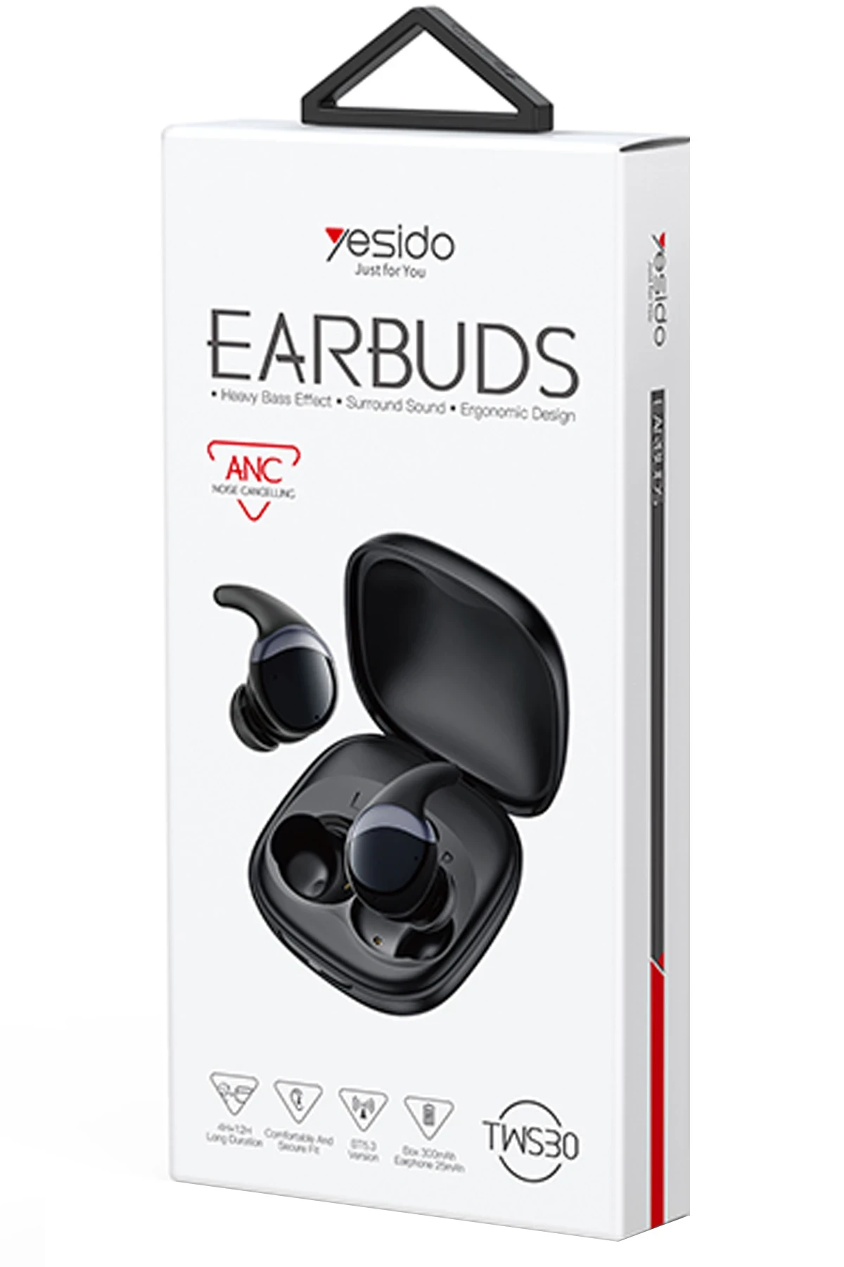Yesido TWS30 BT 5.3 Aktif Gürültü Engelleyici Özellikli TWS Kablosuz Kulaklık