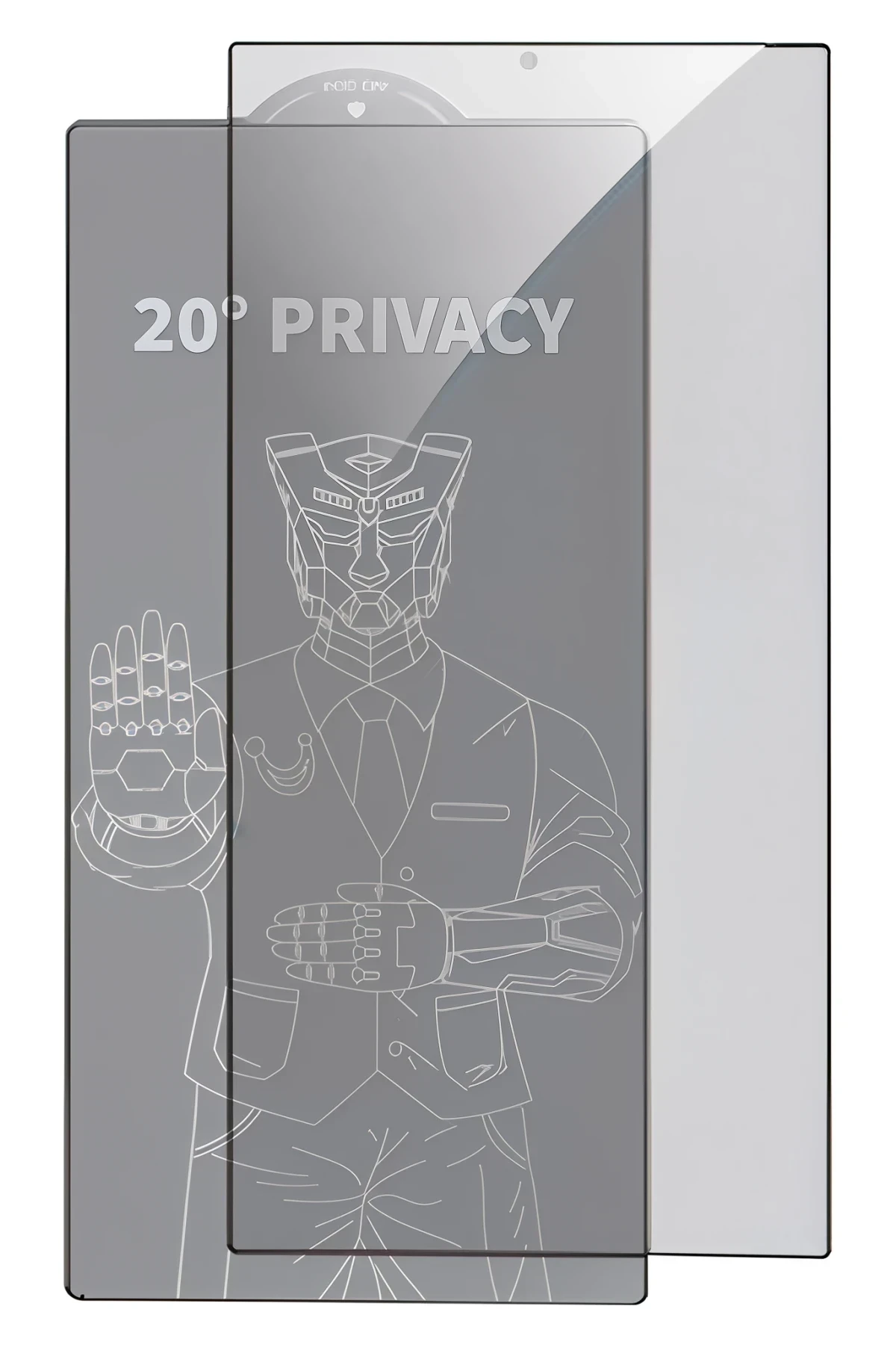 URR Samsung Galaxy S25 Edge 2.5D HD 20º Privacy Cam Ekran Koruyucu