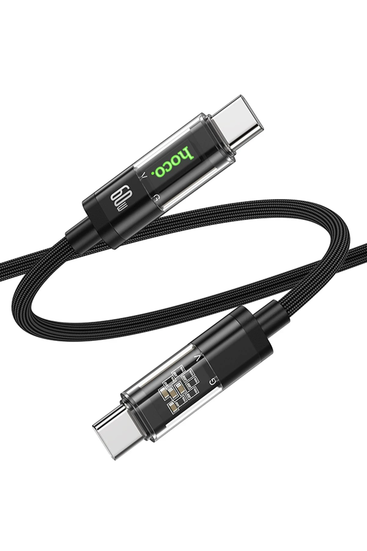 Hoco. U116 1.2M 60W Type-C to Type-C Şarj Data Kablosu