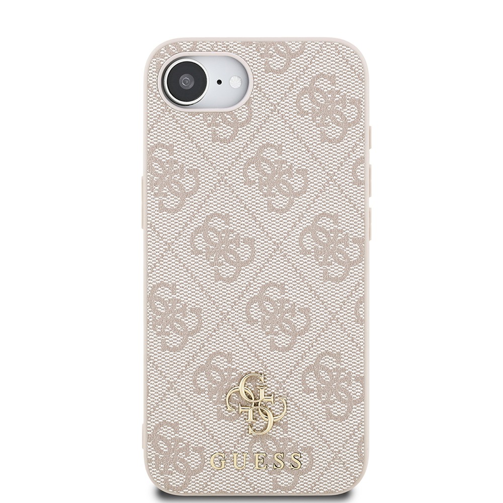 Apple iPhone 16E Kılıf Guess Orjinal Lisanslı M-safe Şarj Özellikli Small 4G Classic Kapak