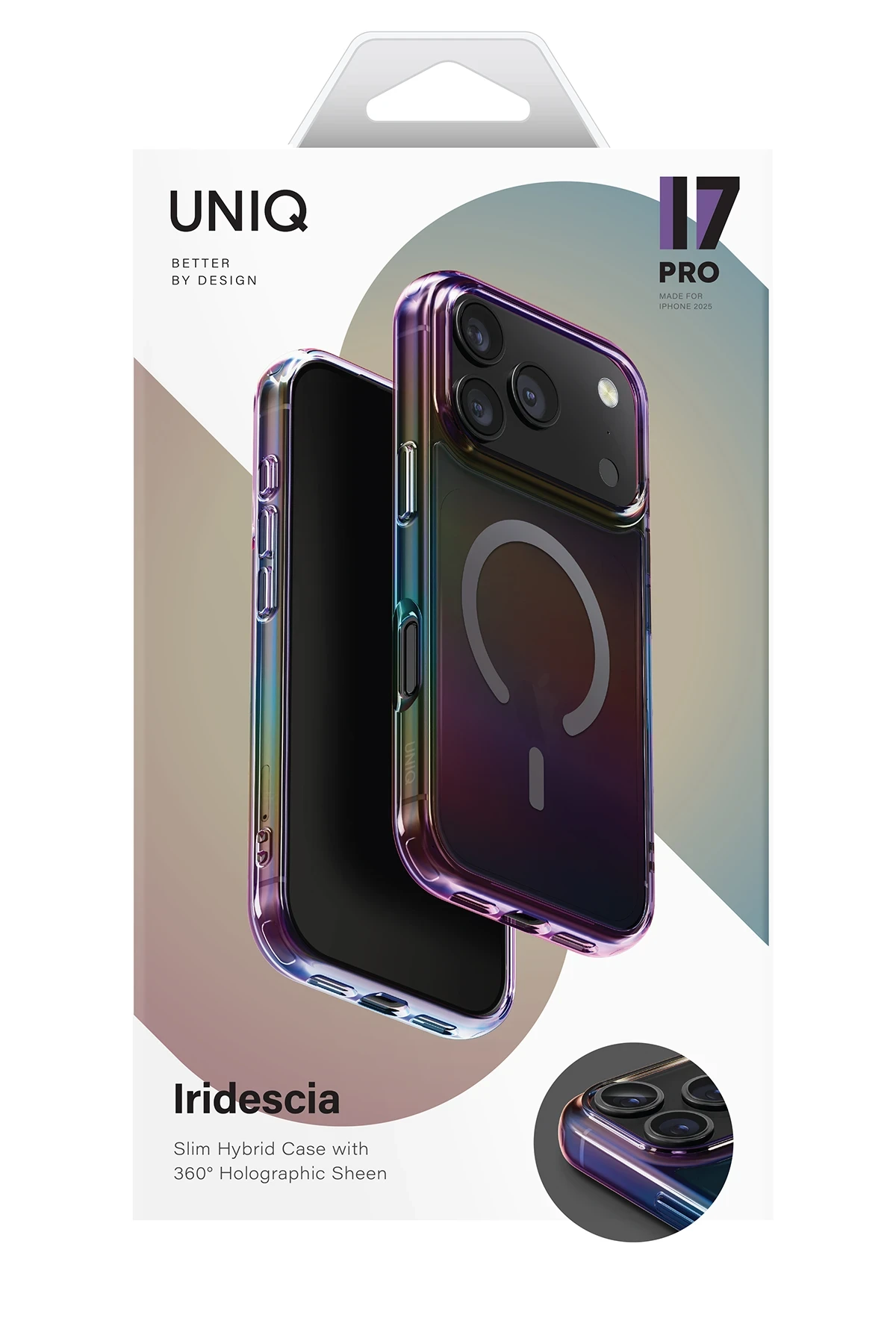 Uniq Apple iPhone 17 Pro Max Iridescia Magsafe Kapak