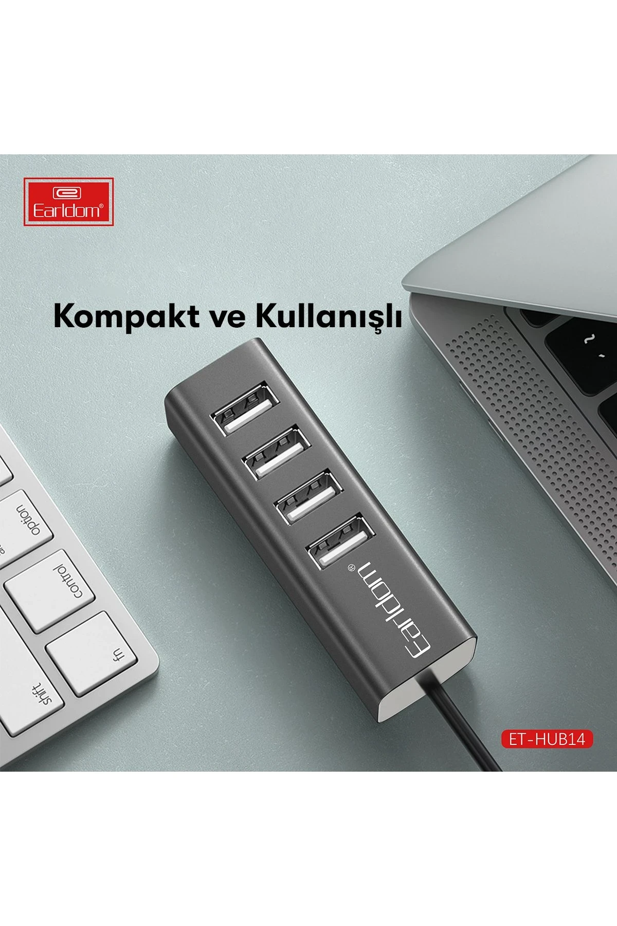Earldom HUB14 Tak Çalıştır 4lü Usb Çoklayıcı