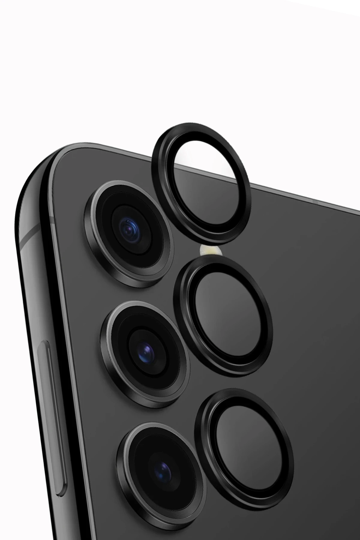 Uniq Samsung Galaxy S24 Optix Alüminyum Kamera Lens Koruyucu