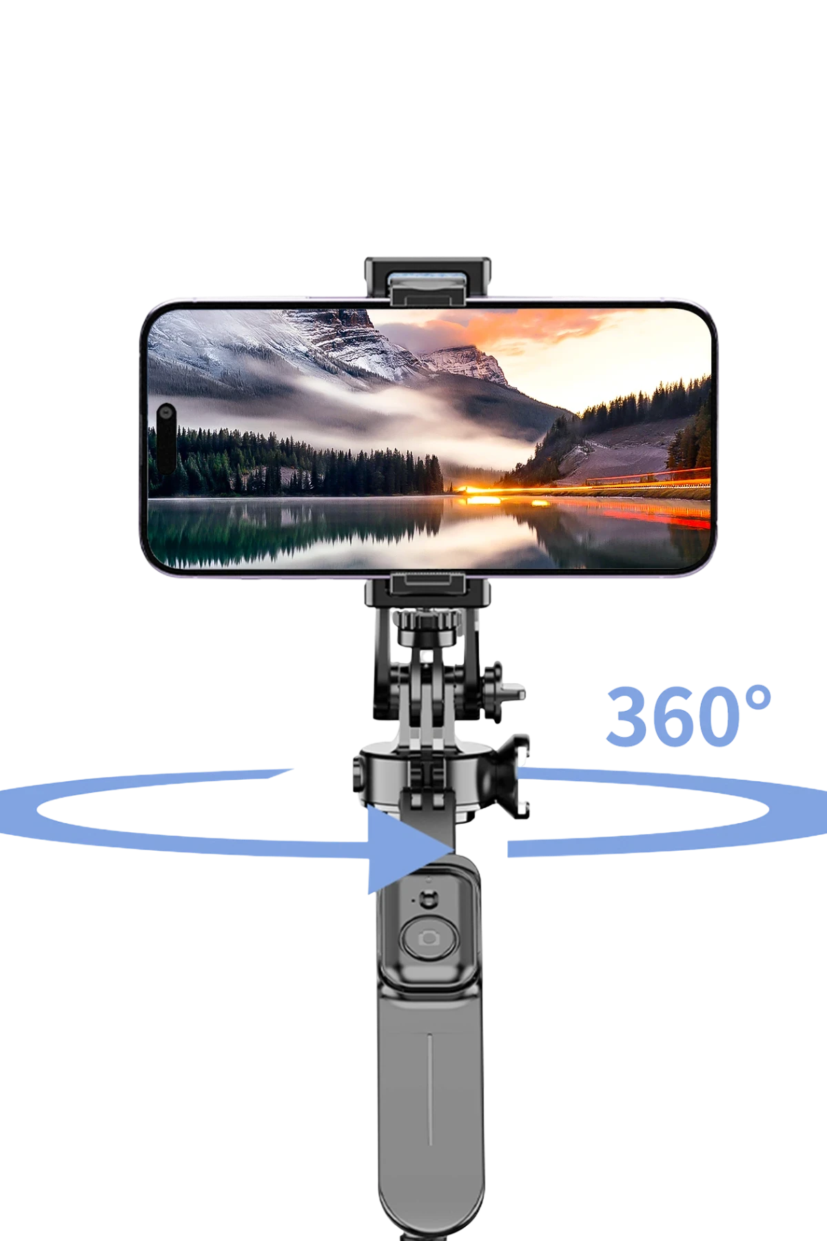 Keephone KP-LA05 PicPod 360 Derece Ayarlanabilir 202cm BT Selfie Çubuğu