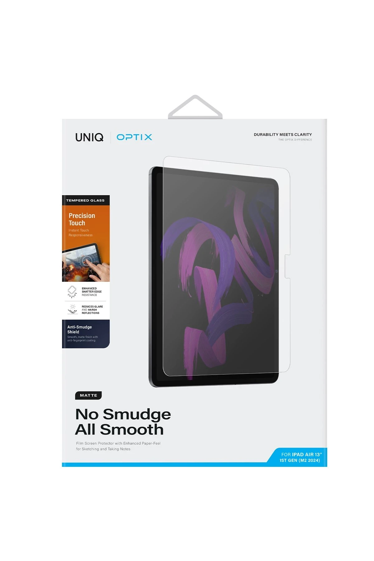 Uniq iPad Air 13 (2024) Optix Tablet Mat Ekran Koruyucu
