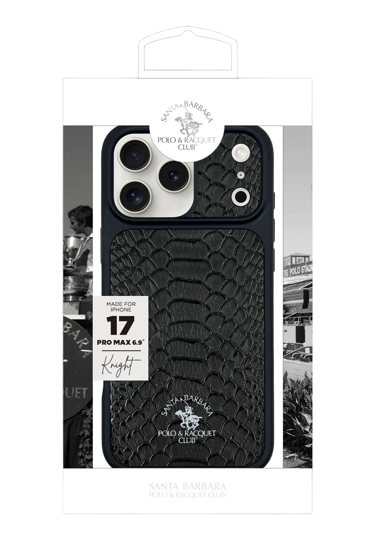 Santa Barbara Polo Racquet Club Apple iPhone 17 Pro Knight Deri Kapak