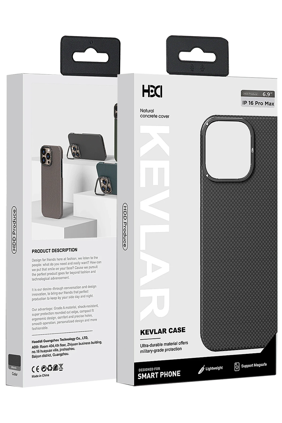 HDD iPhone 16 Pro Blaze 1000D Kevlar Magsafe Kılıf