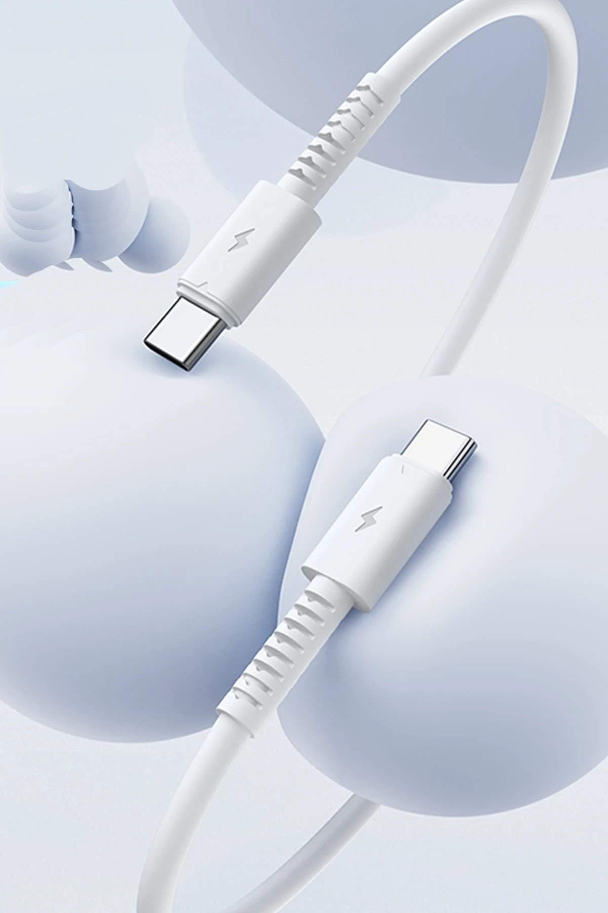 Yesido CA154 1M 60W Type-C to Type-C PD Hızlı Şarj Kablosu
