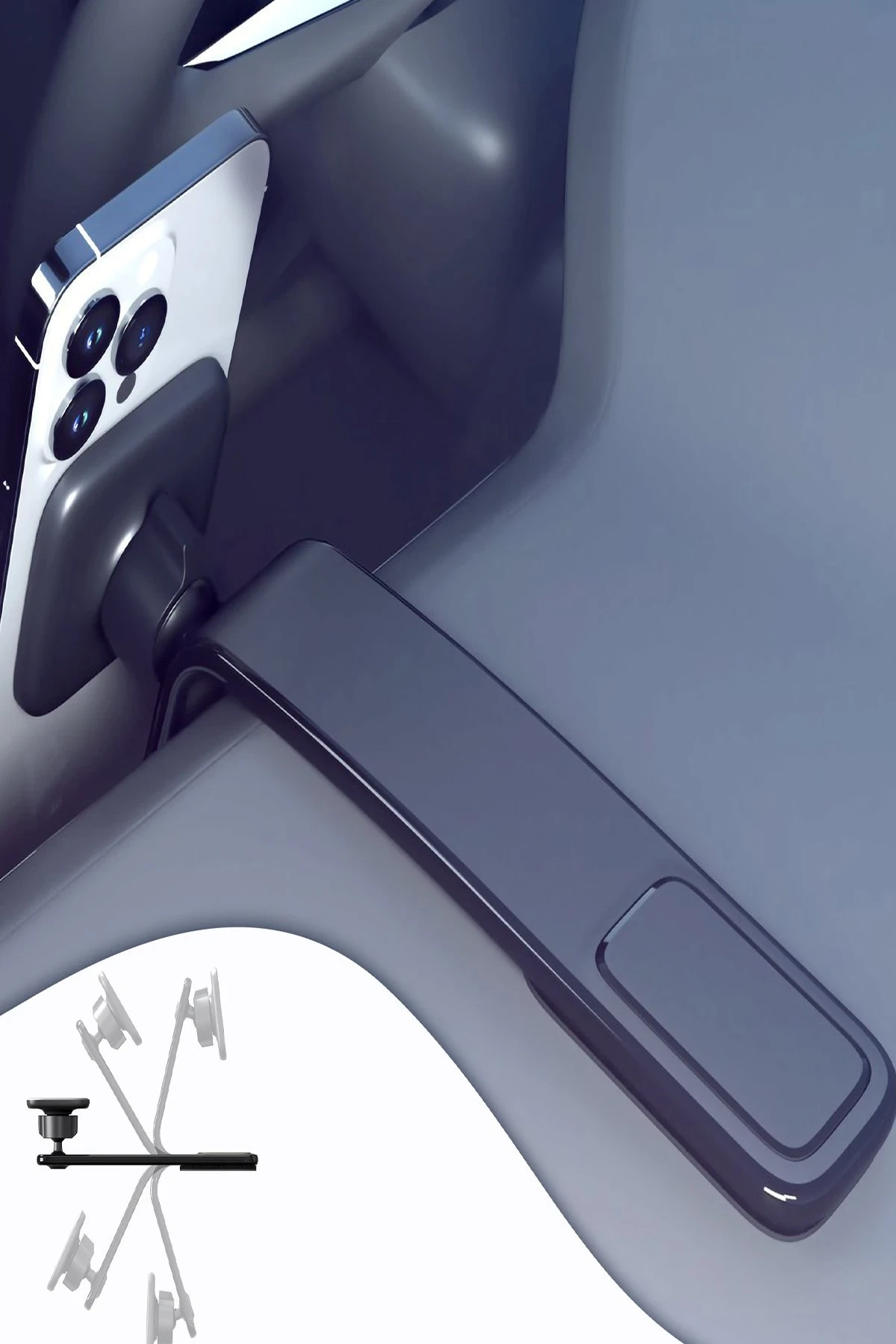 Earldom EH229 Yapışkanlı Manyetik Magsafe Araç Tutucu