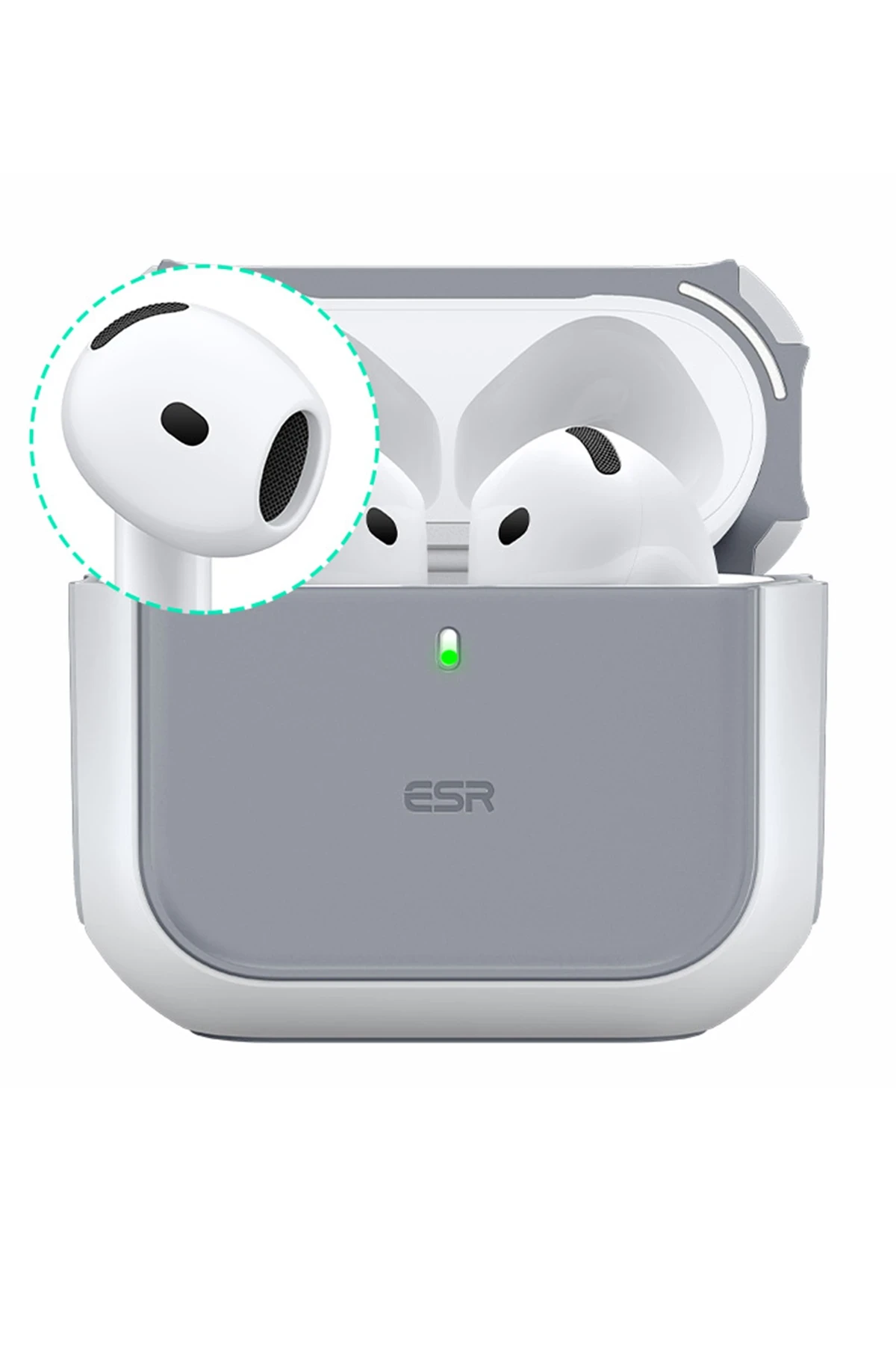 ESR Apple Airpods 4 (4.nesil) Orbit Hybrid Magsafe Şarj Destekli Kılıf