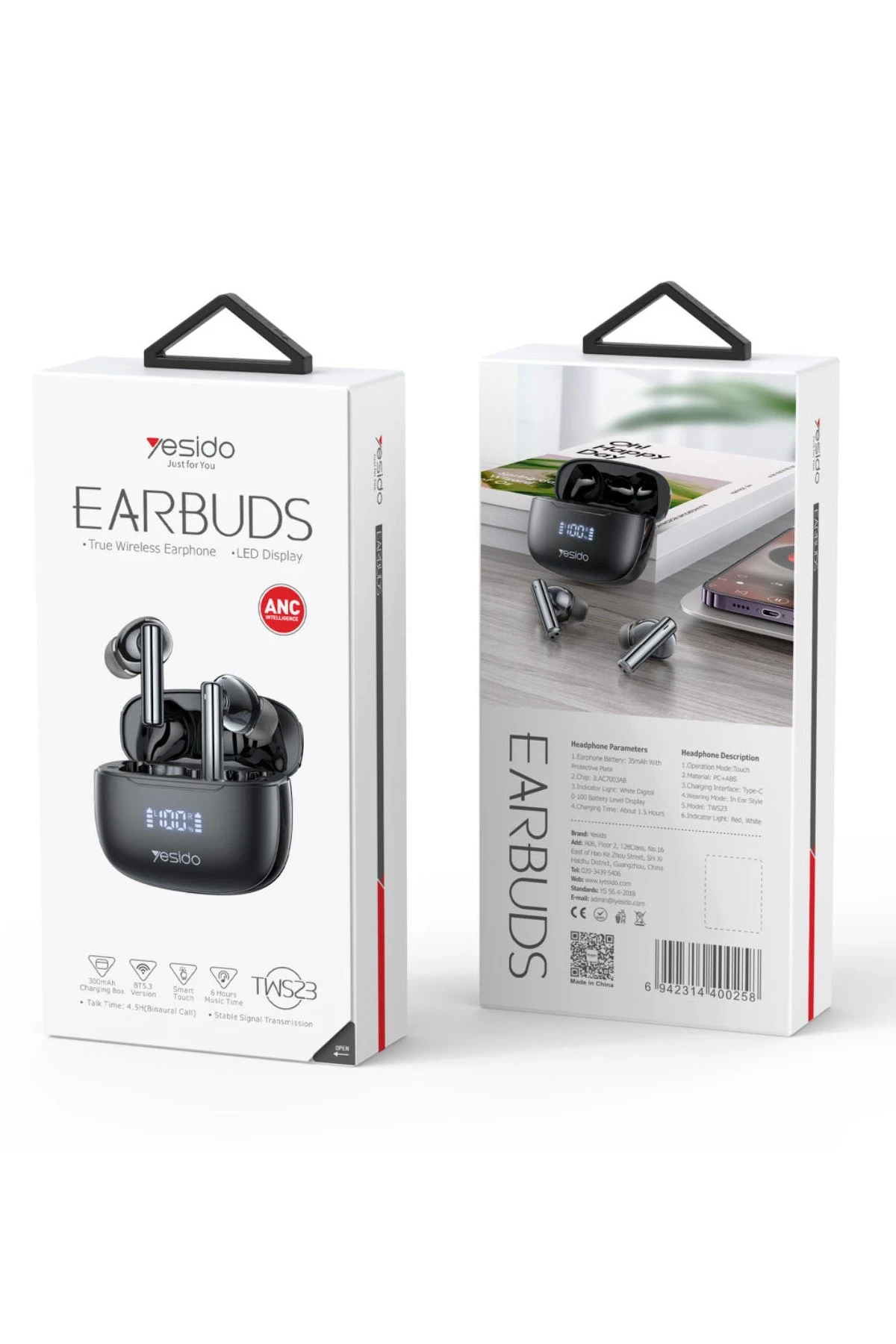 Yesido TWS23 Kablosuz Airpods Kulaklık