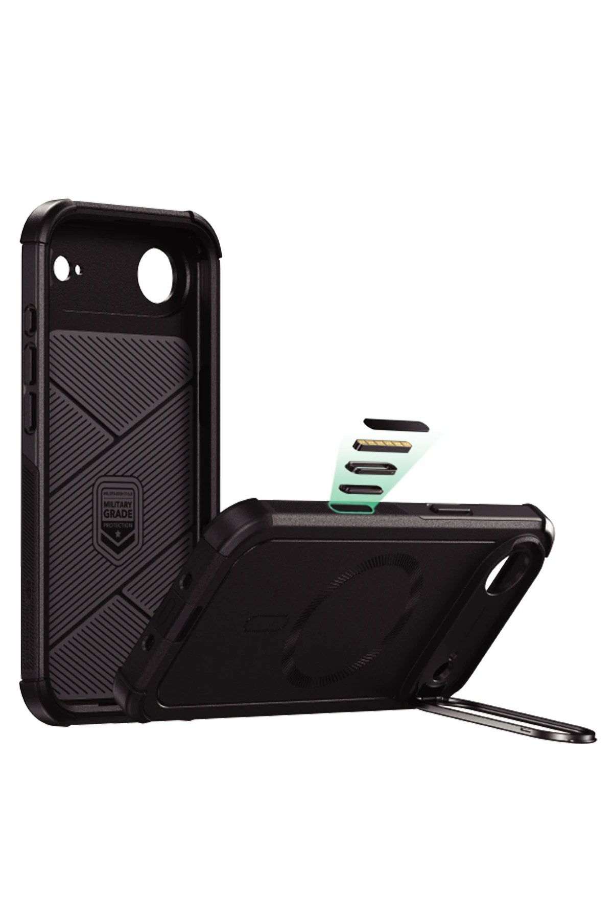 ESR Apple iPhone 17 Air Cyber Tough Magsafe Stantlı Kapak