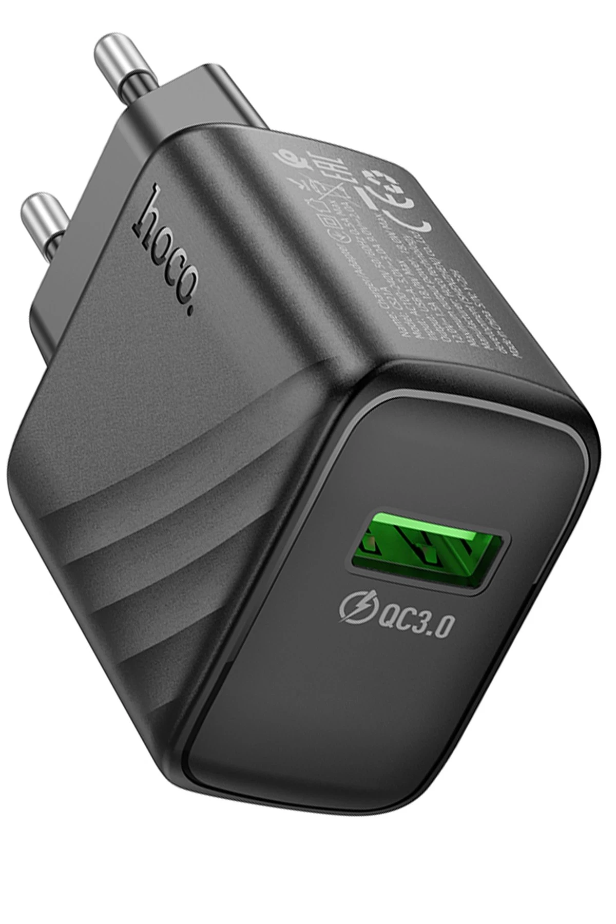 Hoco. CS21A Rich 18W USB 3.0 QC Çıkışlı Hızlı Şarj Aleti