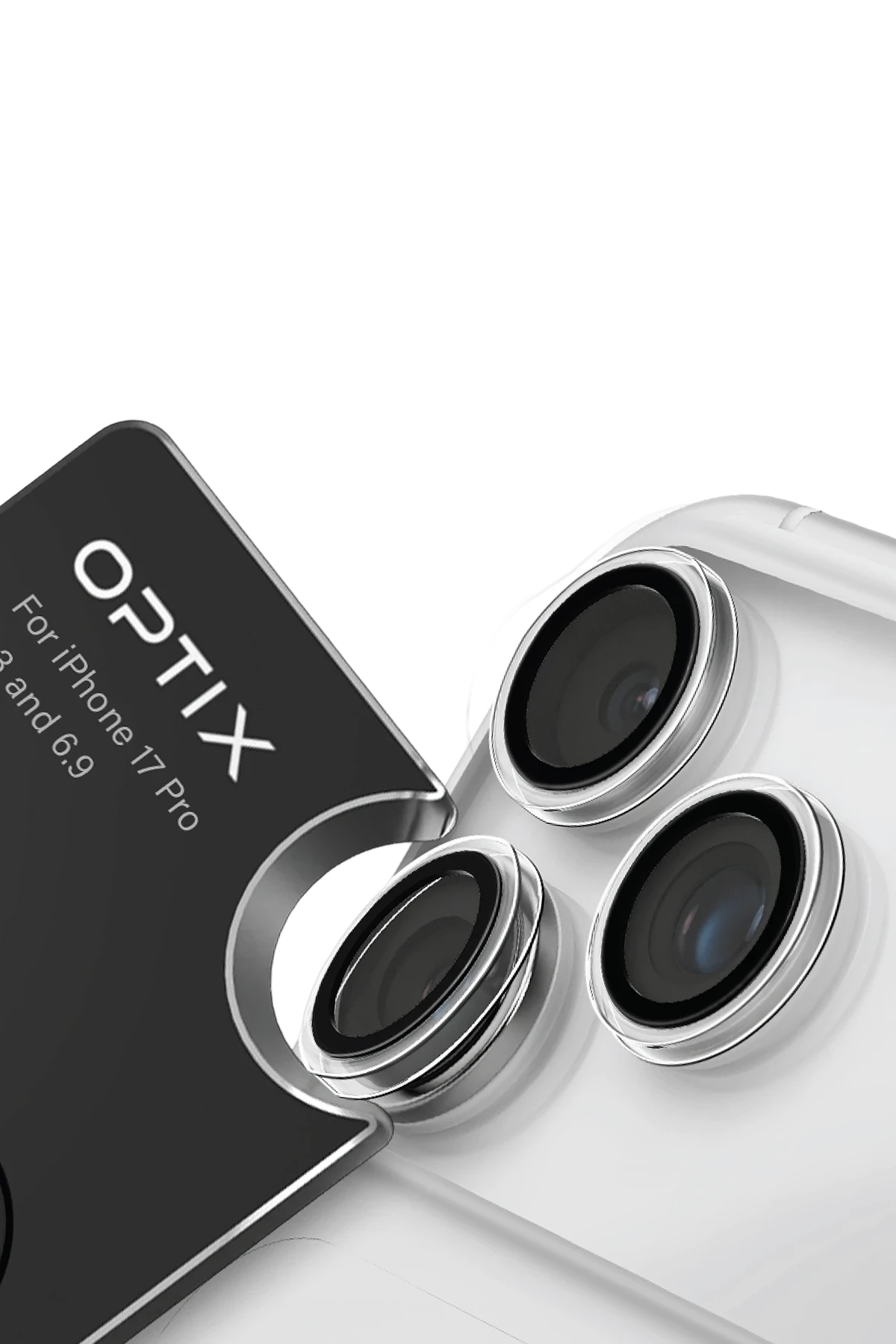 Uniq Apple iPhone 17 Pro Max Optix Kamera Lens Koruyucu