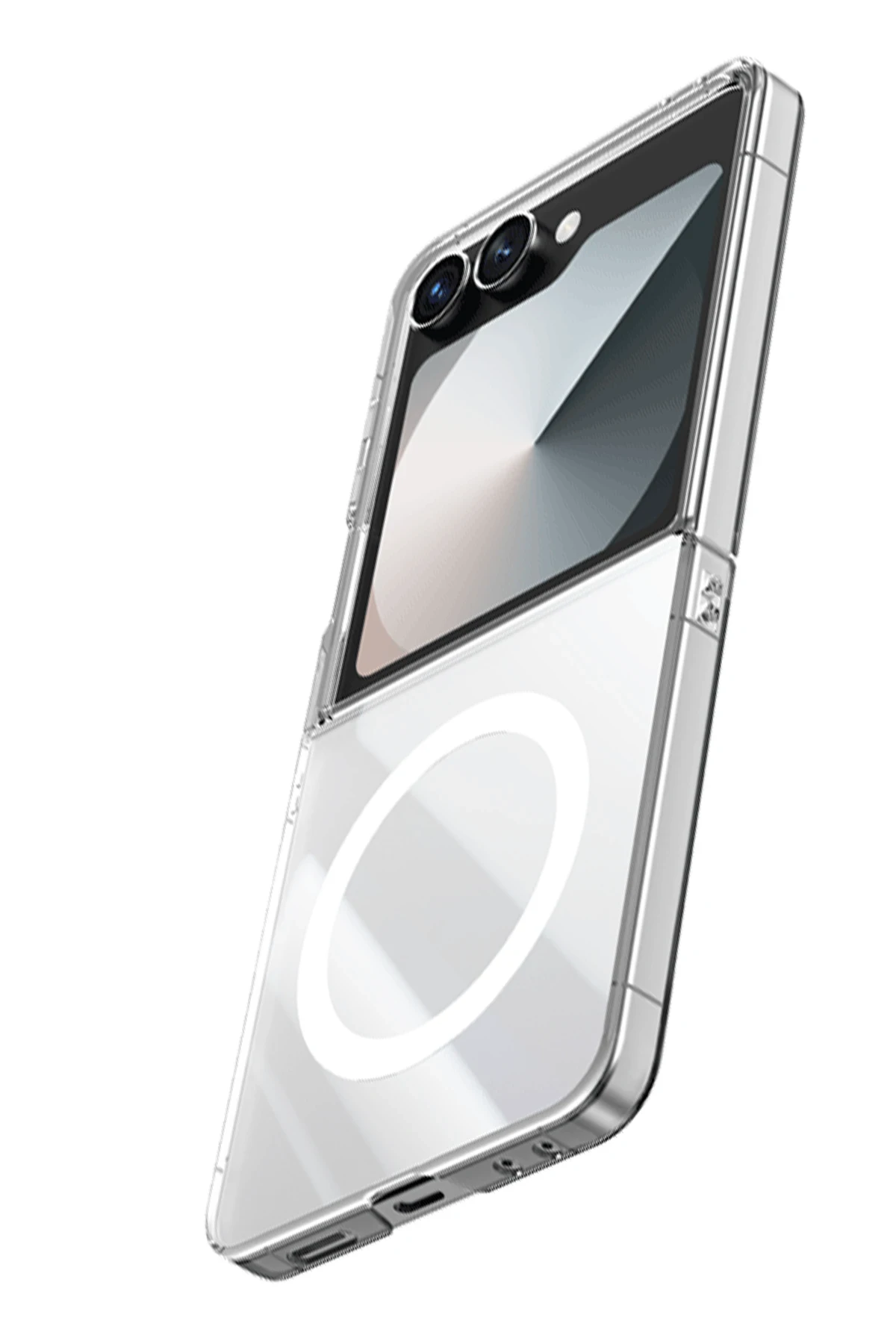 Keephone Samsung Galaxy Z Flip 7 X-Crystal Slim Magsafe Kılıf