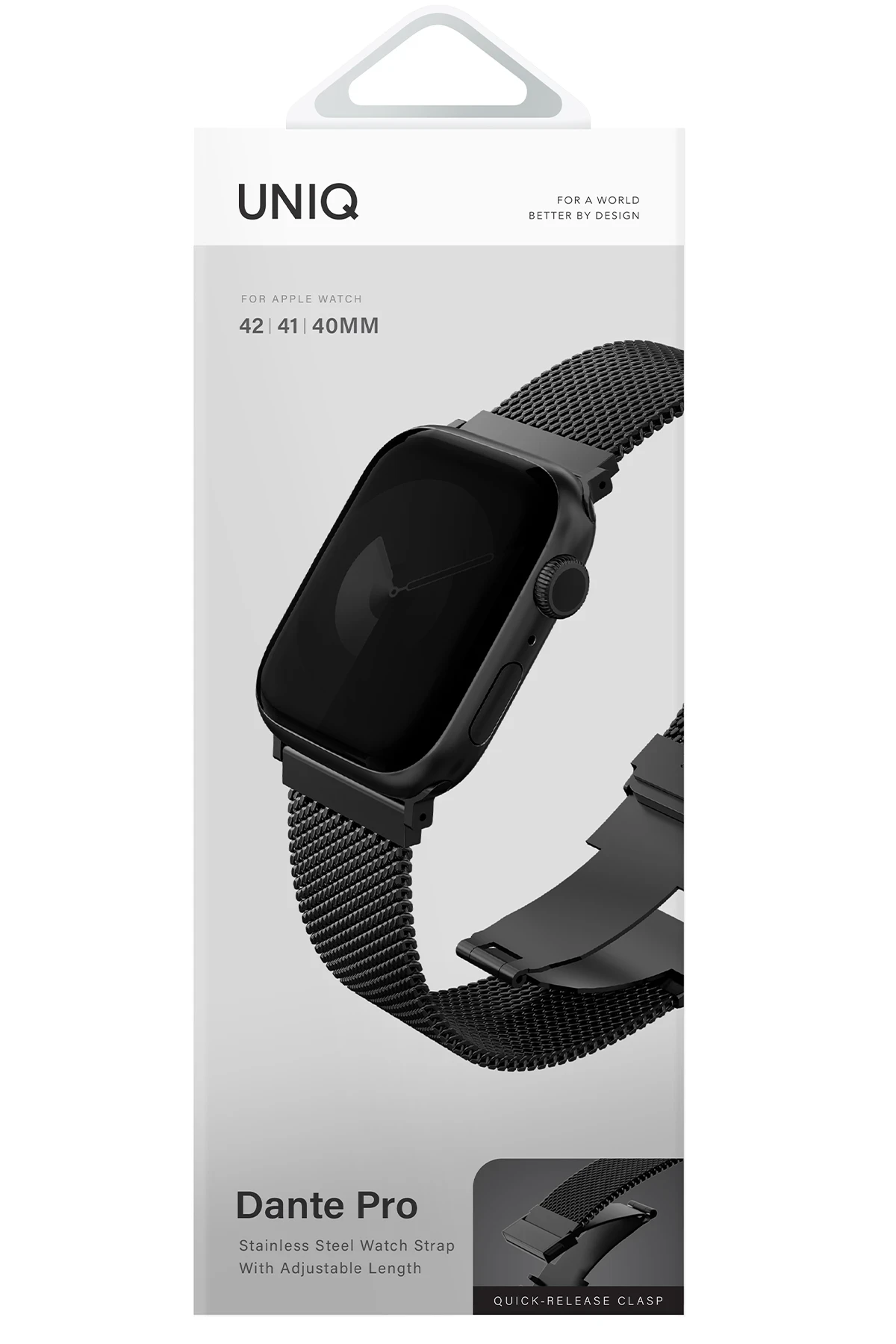 Uniq Watch Ultra 41mm Dante Pro Çelik Örgü Kordon
