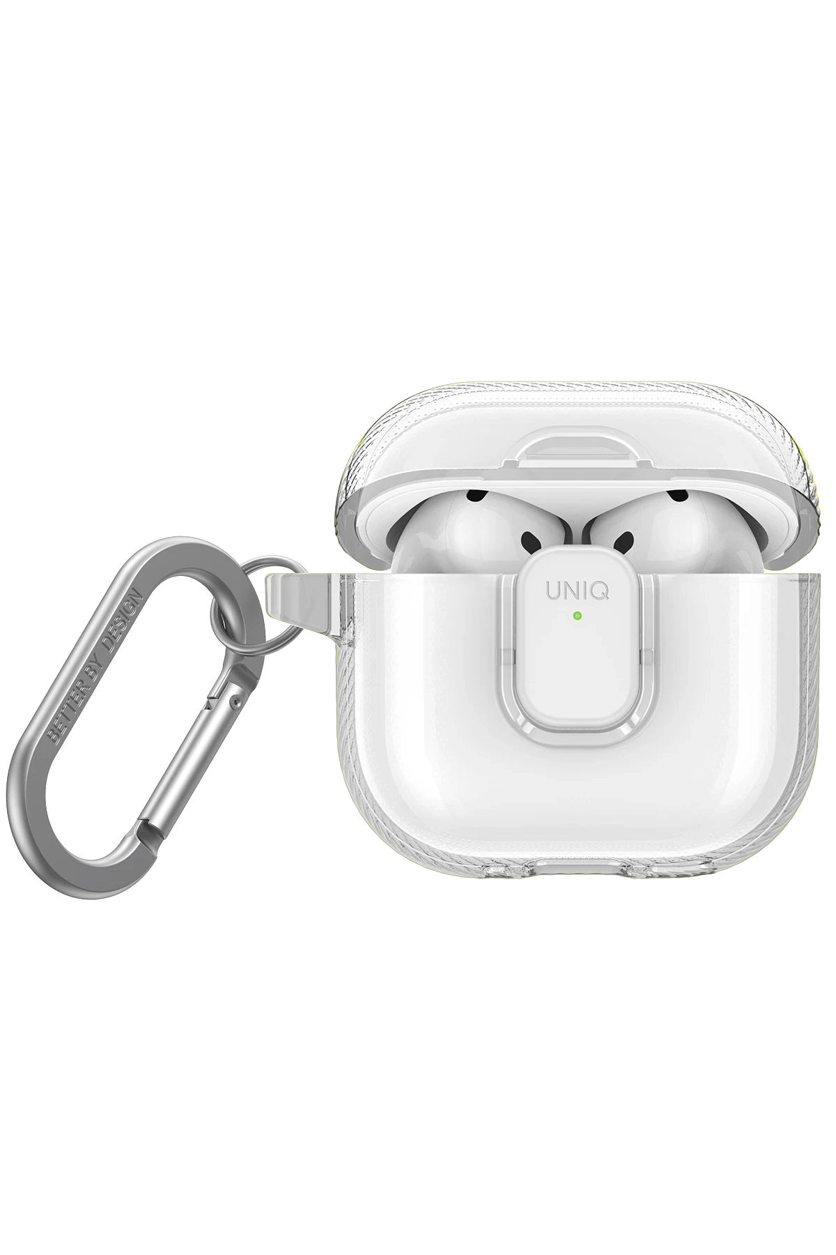 Uniq Airpods 4 (4.nesil) Glase Pro Kilitli Kılıf