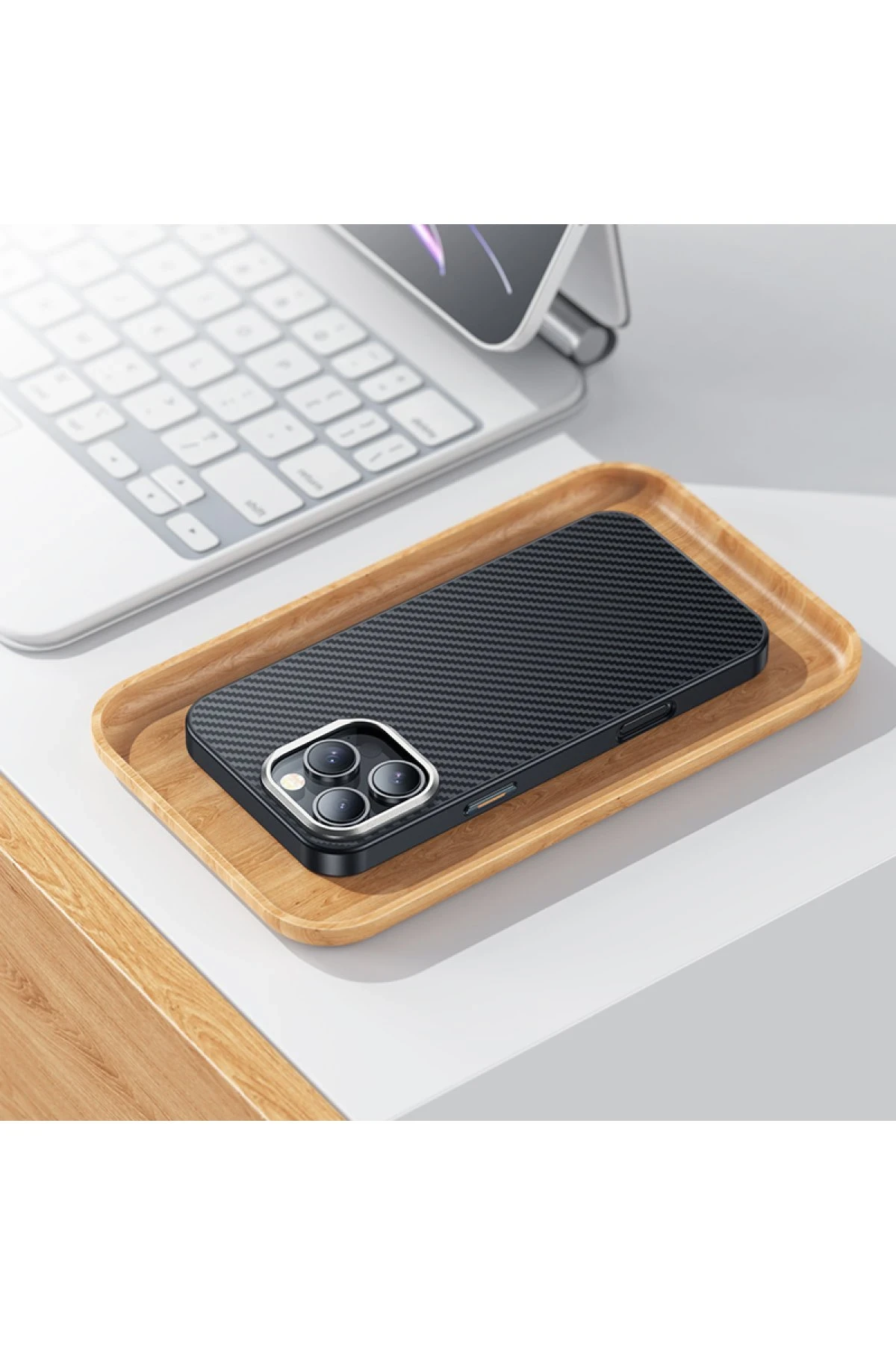 Hoco. iPhone 16 Pro Max Knight Kevlar Magsafe Kapak