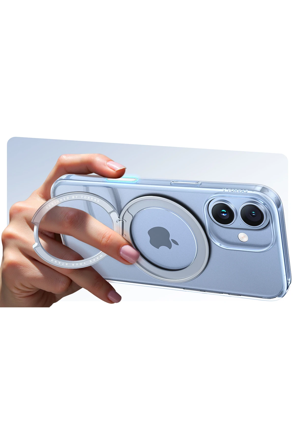 Torras Apple iPhone 17 O Stand Pro Serisi Magsafe Kılıf