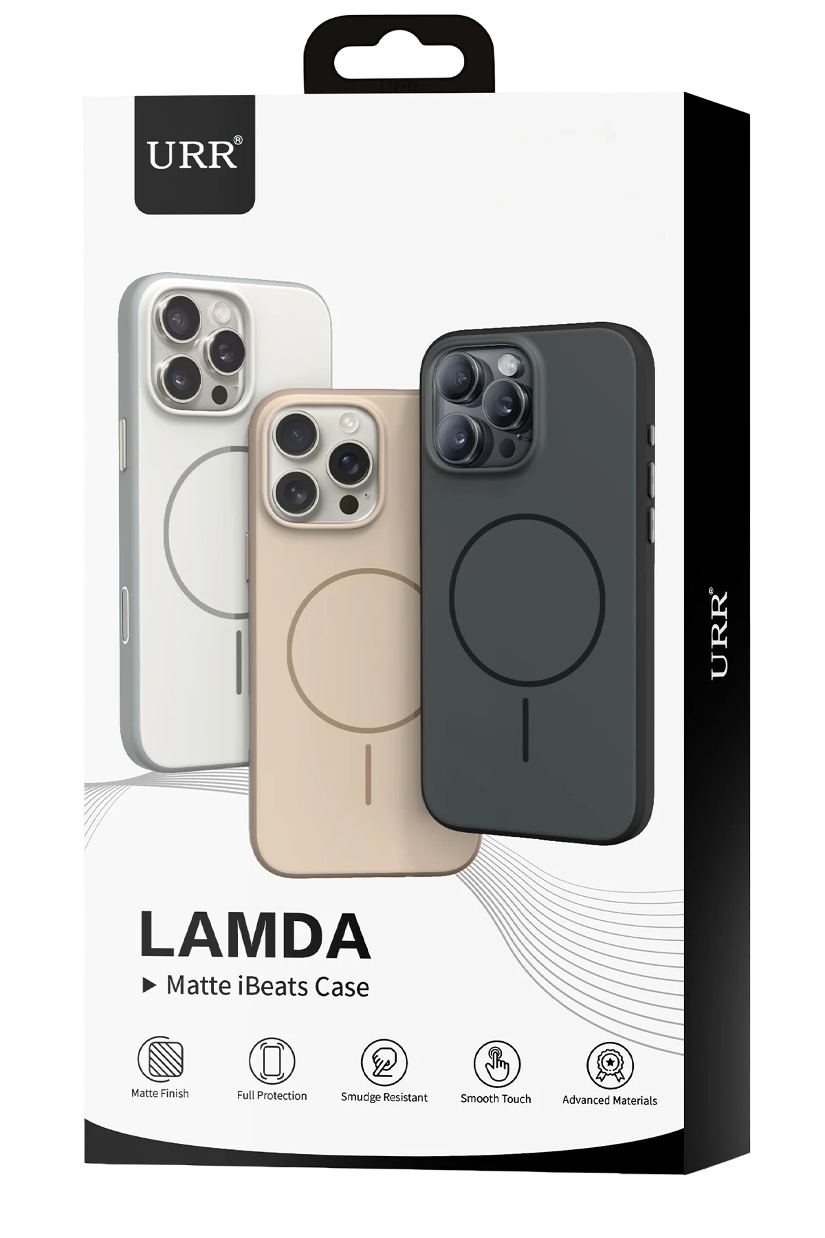 URR iPhone 16 Pro Lamda Matte iBeats Magsafe Kapak