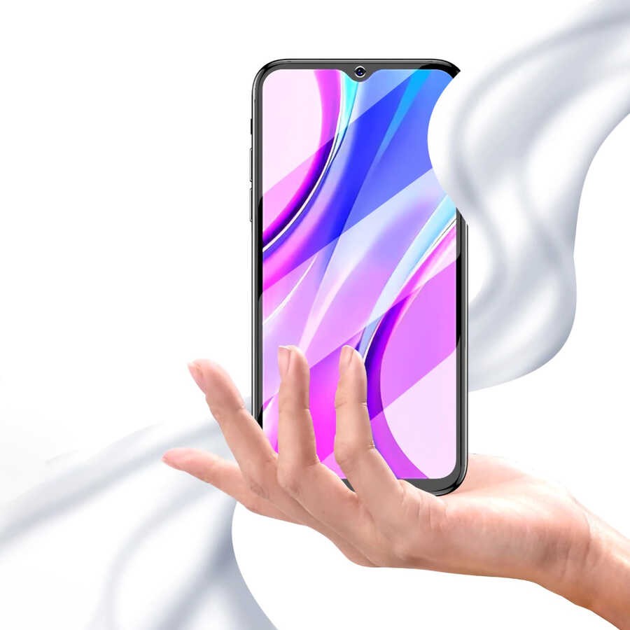 Xiaomi Redmi 9 Davin 5D Cam Ekran Koruyucu