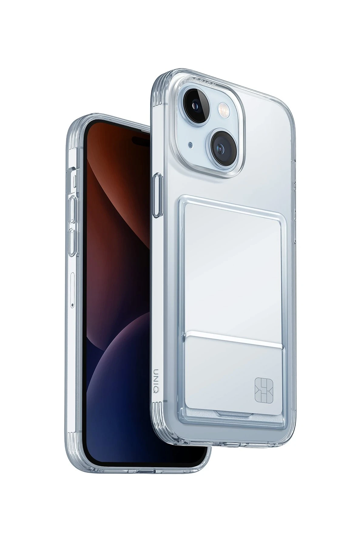 Uniq iPhone 15 Air Fender Kartvizitli Kapak