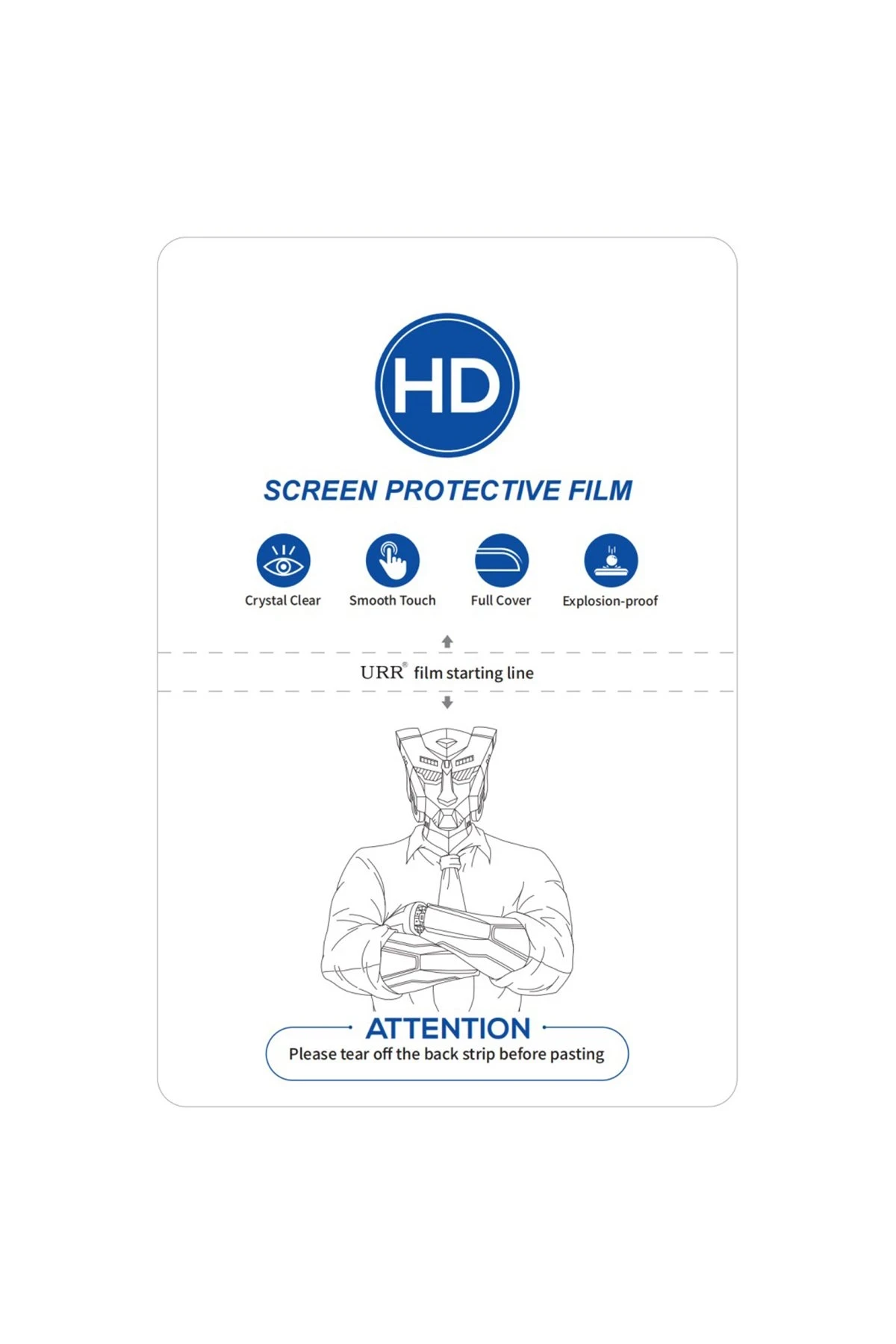 Urr Makine HD Seramik Nano Tablet Ekran Koruyucu 20 Adet