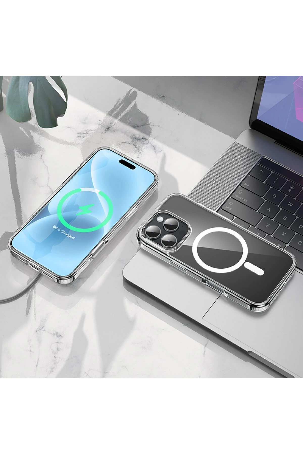 Hoco. iPhone 16 Pro Max Anti Fall Airbag Magsafe Kapak