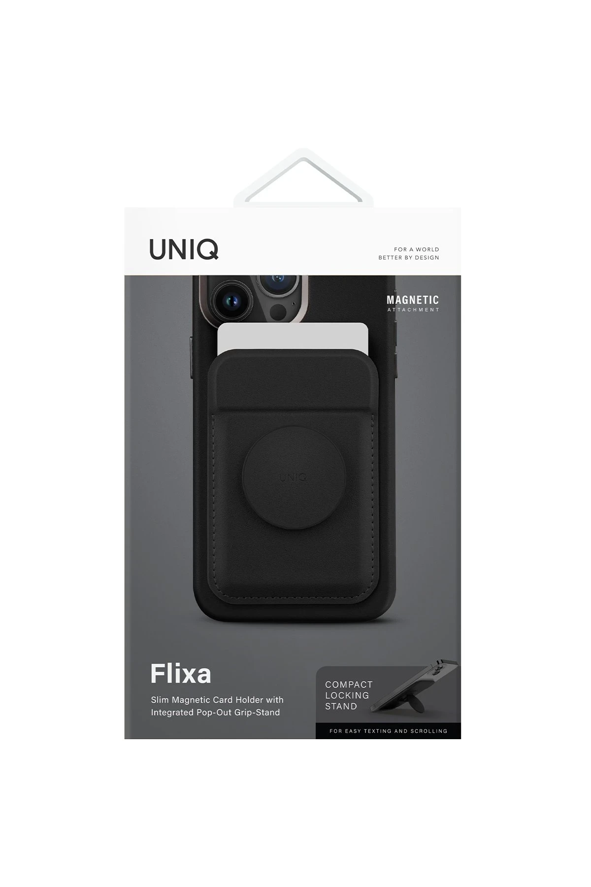 Uniq Flixa Popsocketli Manyetik Kartlık Stant