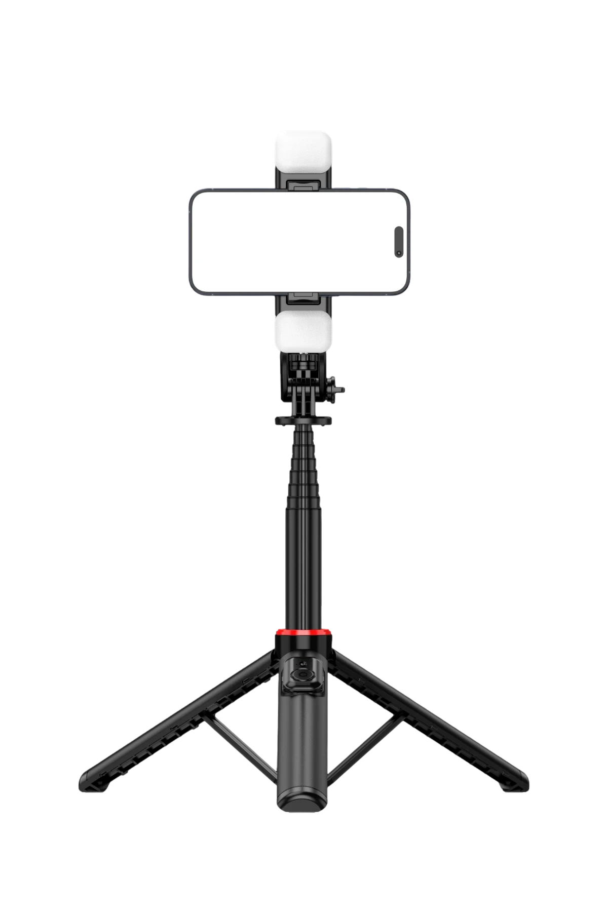 Keephone KP-LA01 Selfy 360 Derece Ayarlanabilir Led Işıklı 133.5cm BT Selfie Çubuğu