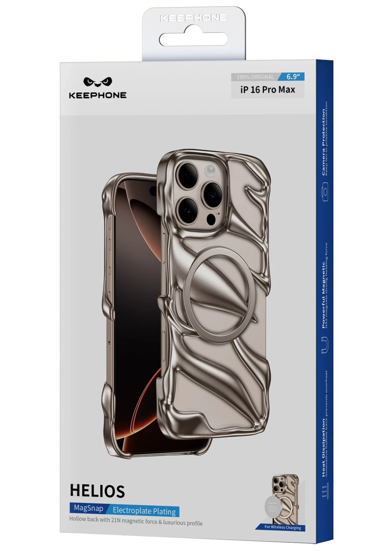 Keephone iPhone 16 Pro Max Helios Magsafe Kılıf