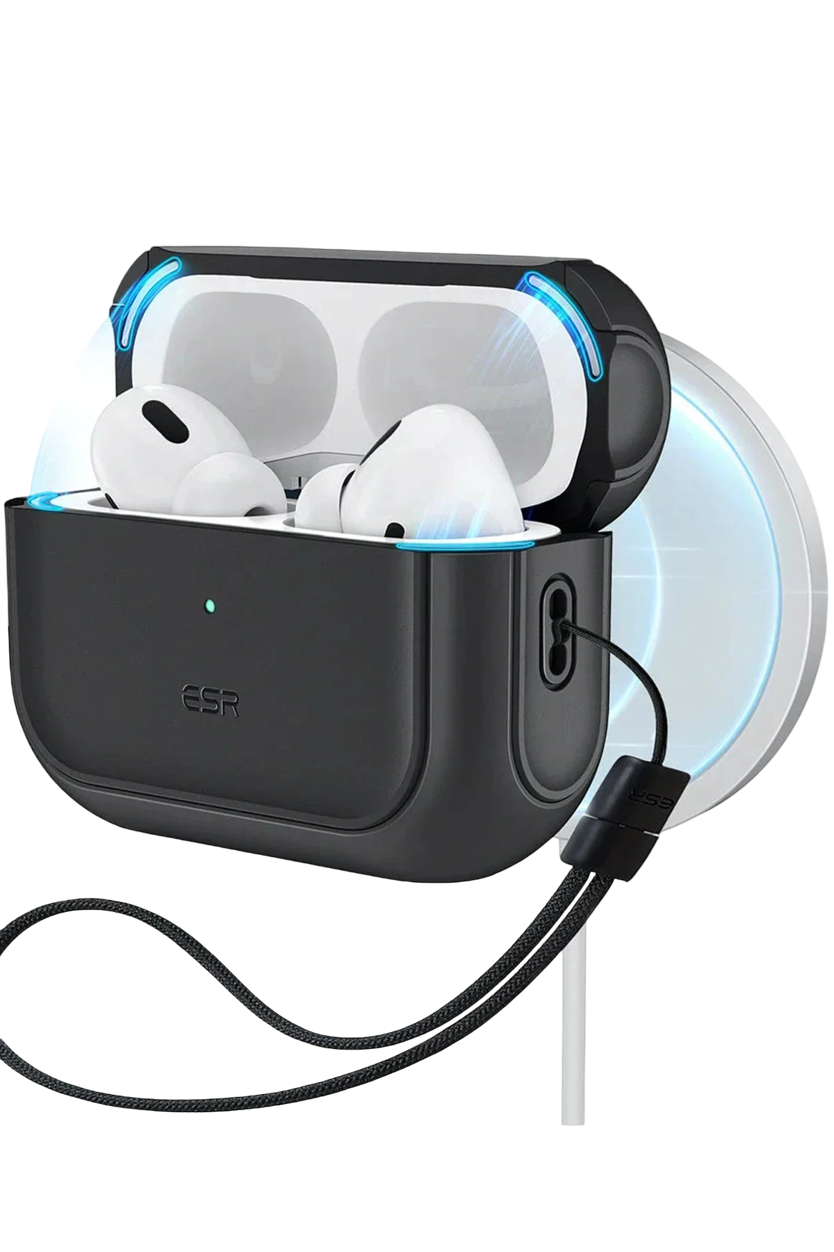 ESR Apple Airpods Pro 3 (3.Nesil) Orbit Hybrid Magsafe Şarj Destekli Kılıf