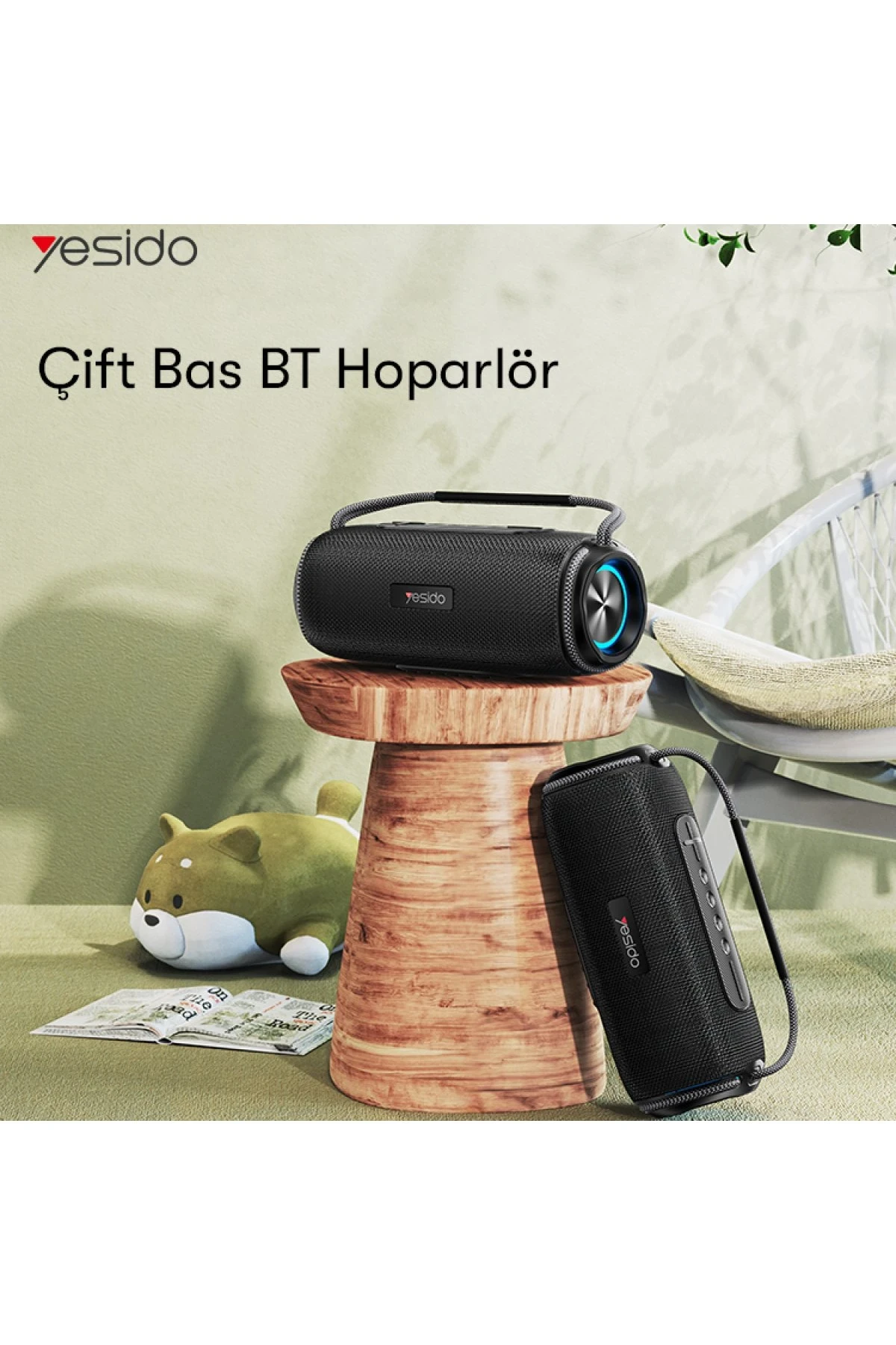 Yesido YSW11 El Fenerli Kablosuz Hoparlör