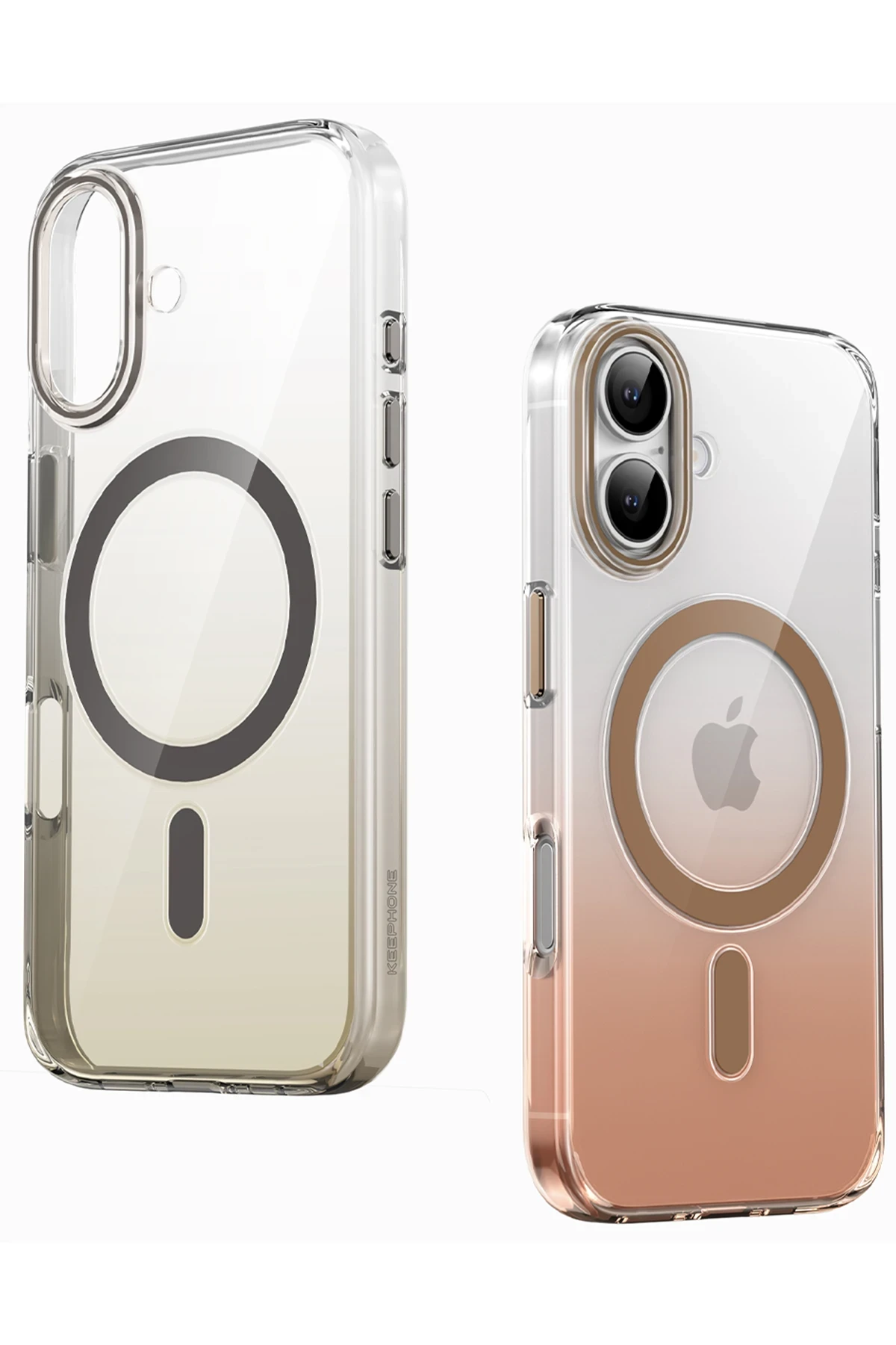 Keephone iPhone 16 Aurora Pro Magsafe Kılıf - Siyah Titanyum